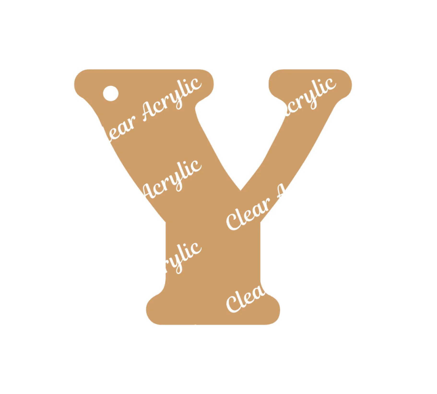 Letter Y Acrylic Blank