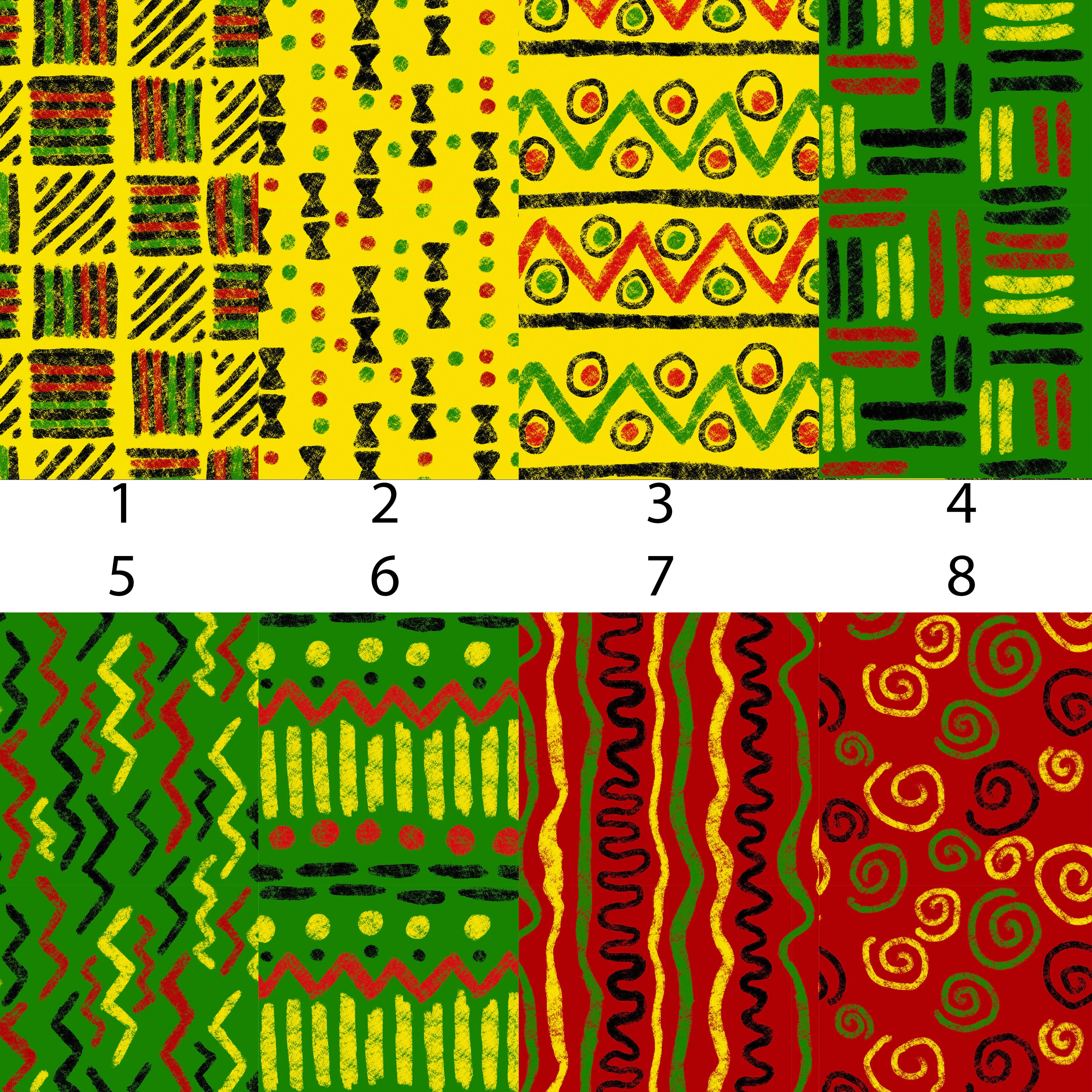 African Patterns Vinyl
