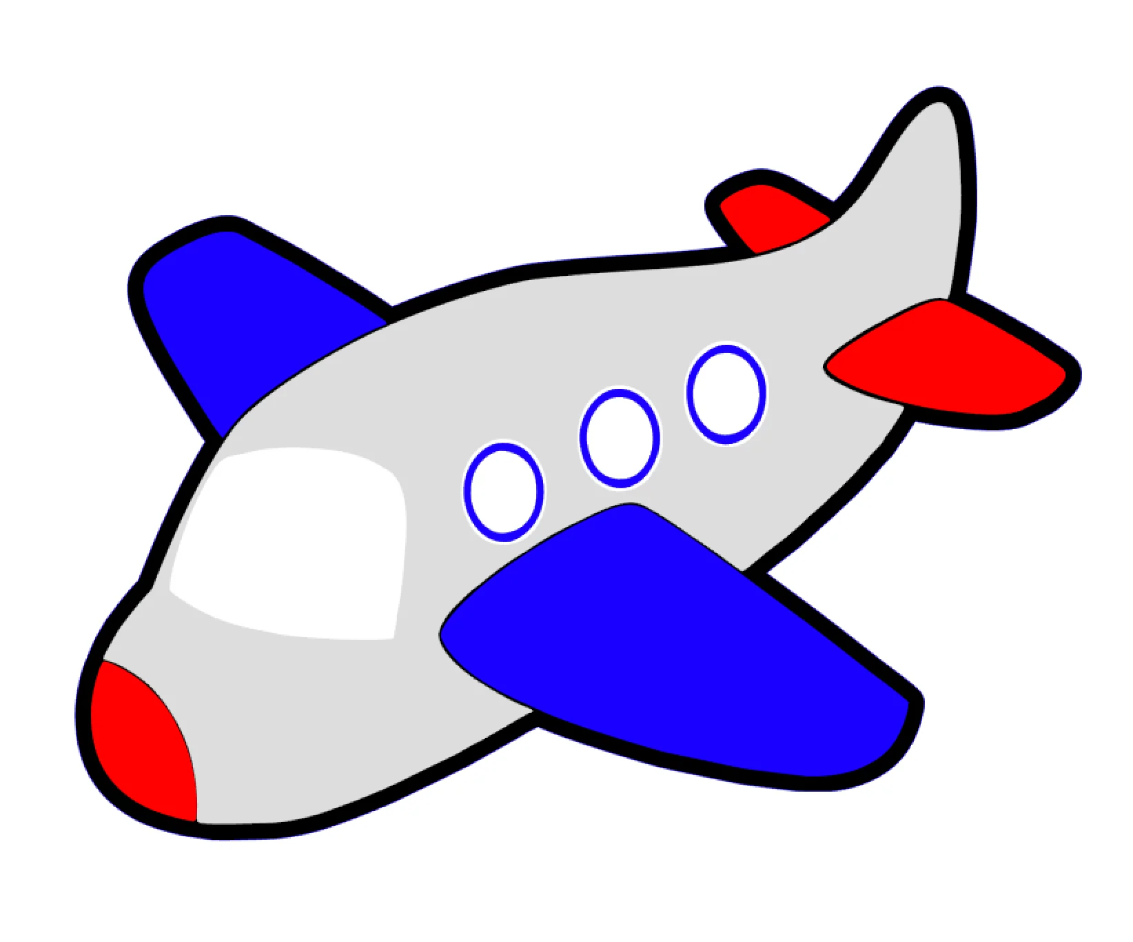 Airplane Acrylic Blank - Image 2