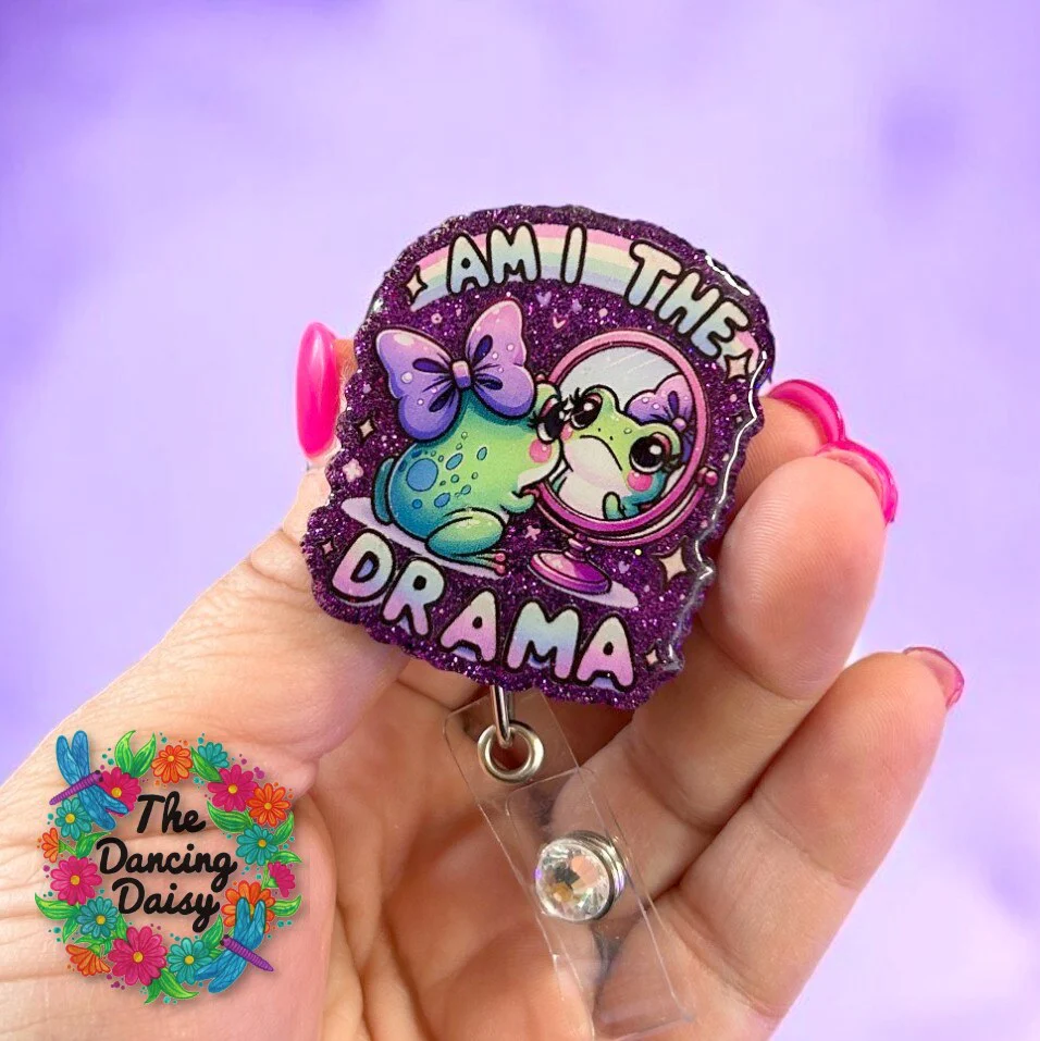 Am I The Drama Decal & Acrylic Blank COMBO - Image 2