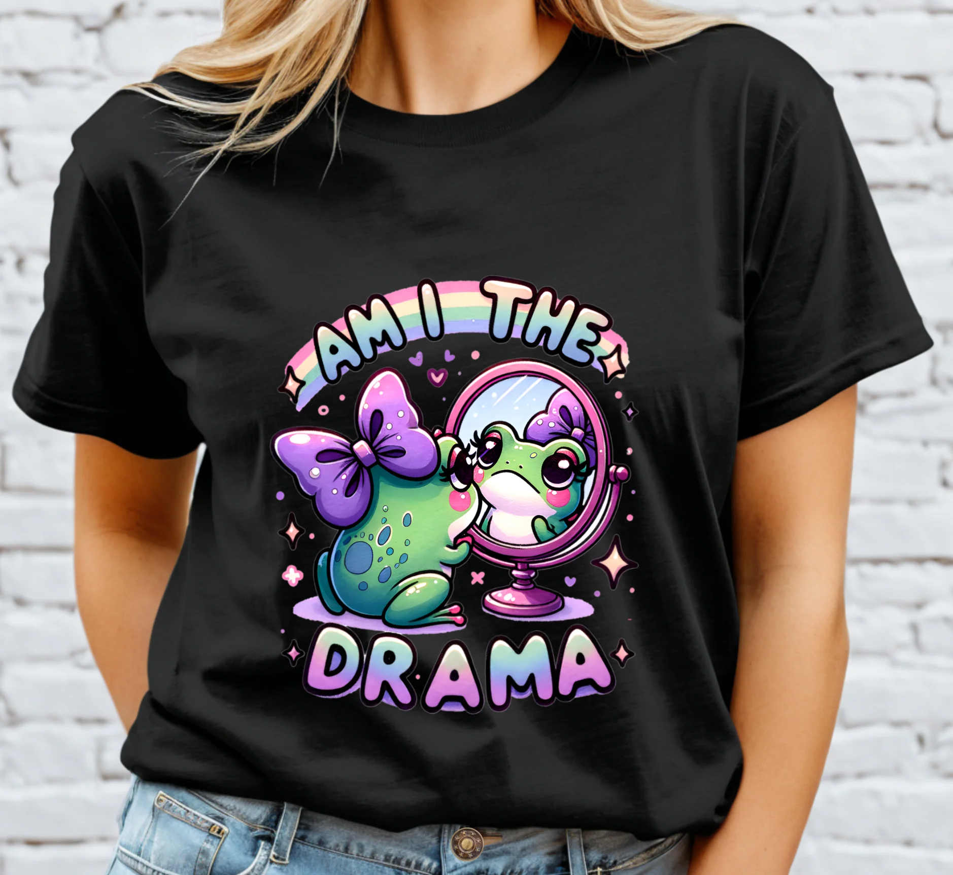 Am I the Drama DTF Transfer