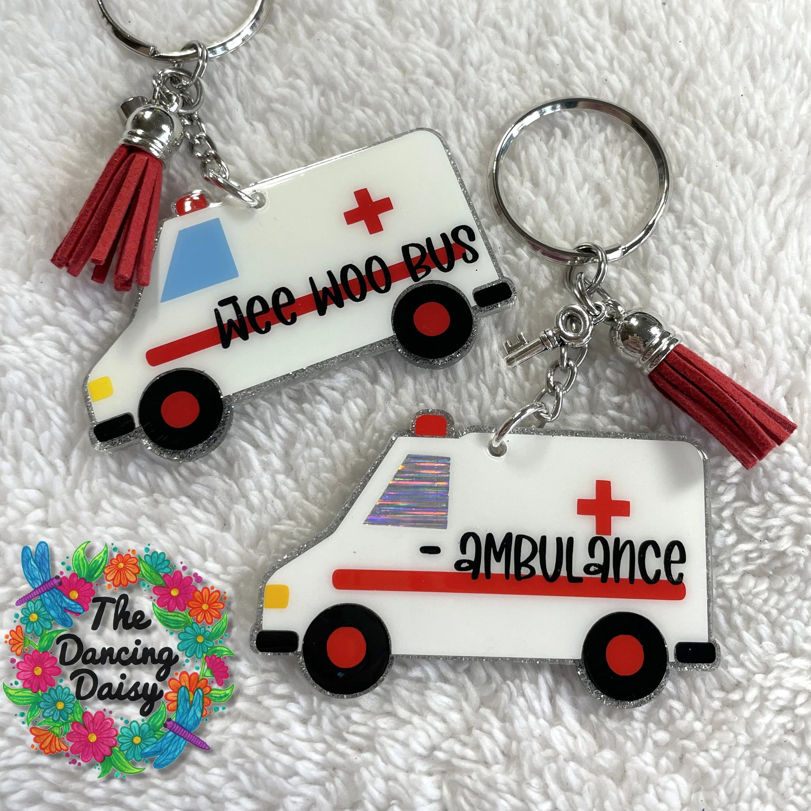 Ambulance Acrylic Blank - Image 3