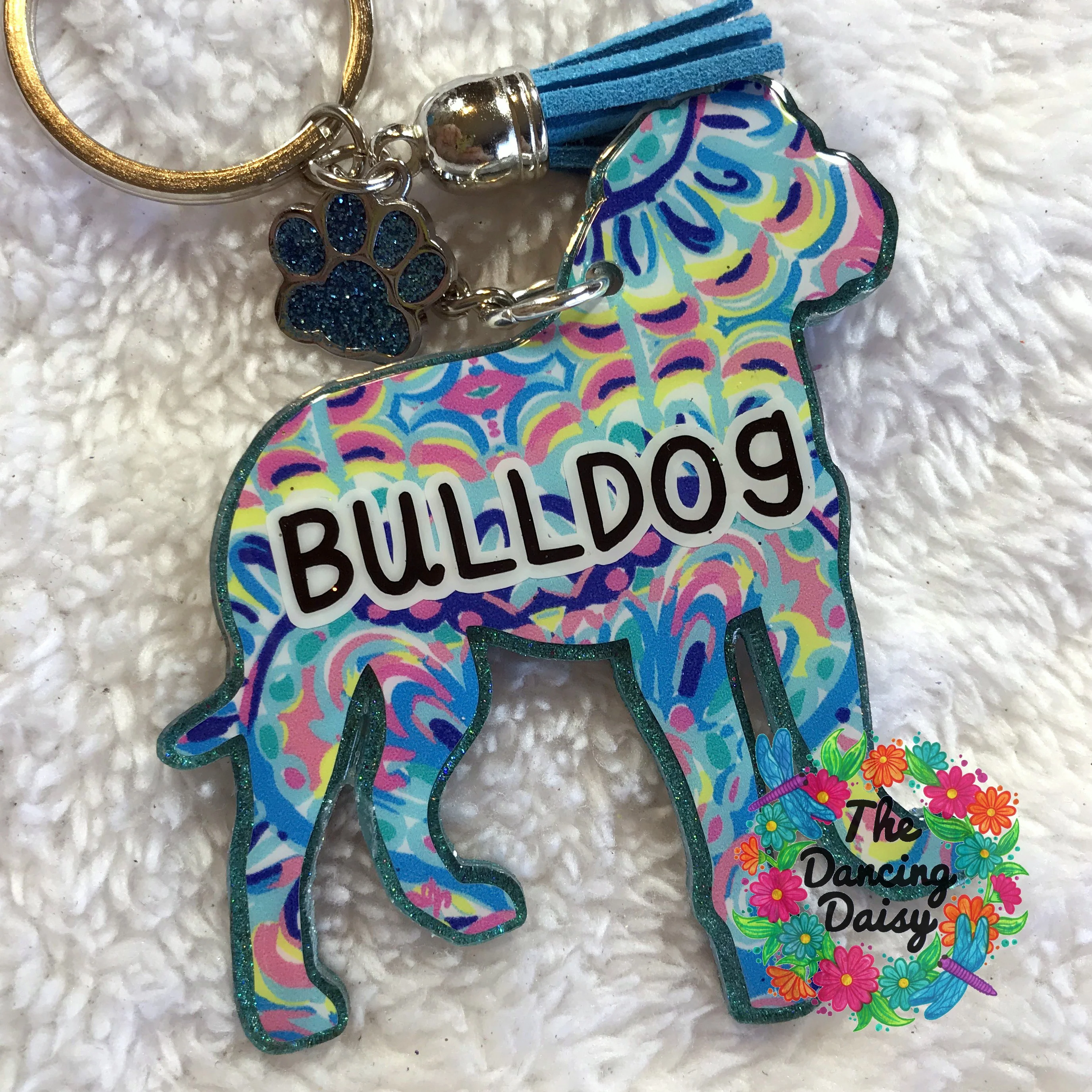 American Bulldog Profile Acrylic Blank - Image 3