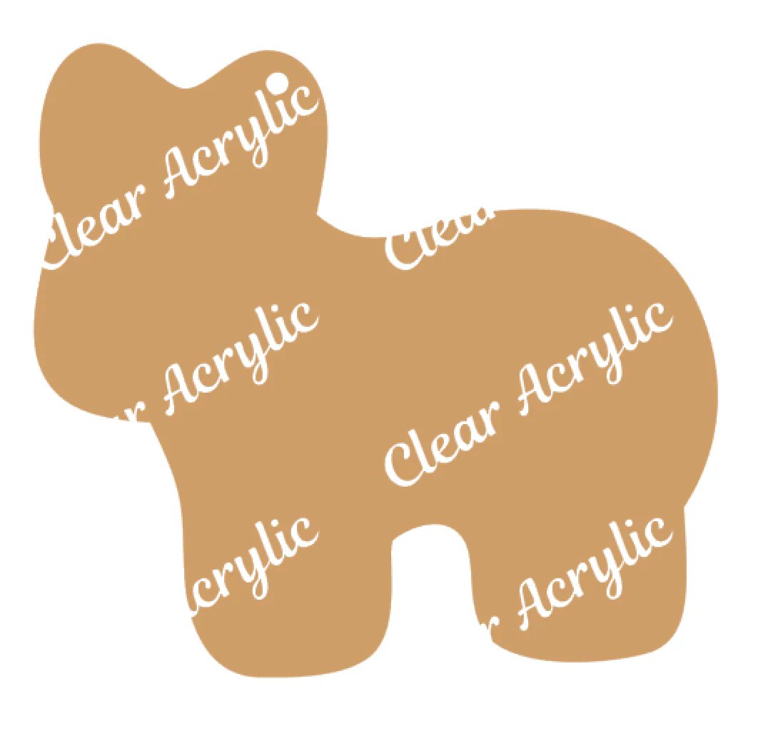 Animal Cookie Acrylic Blank
