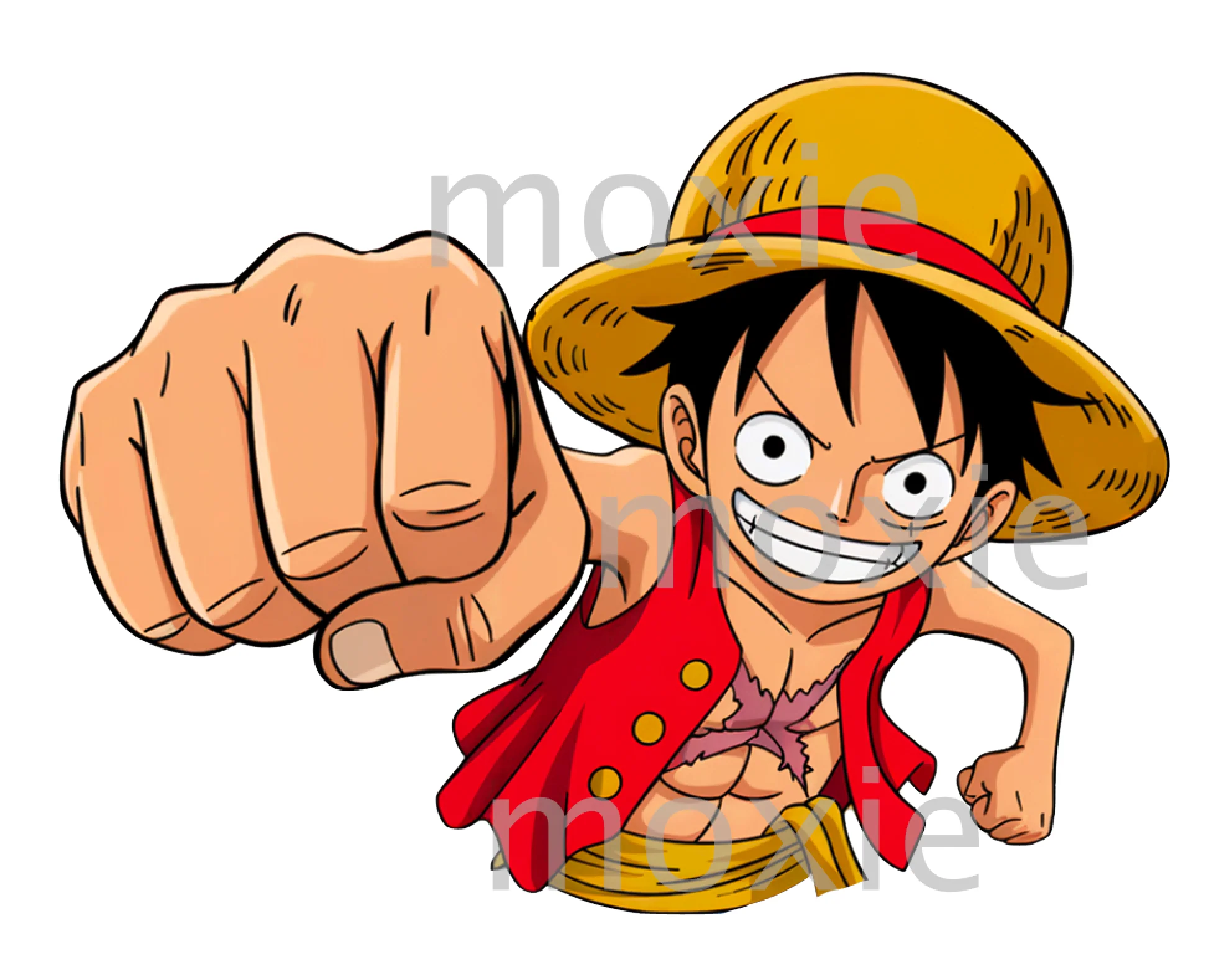 Anime Pirate Decal & Acrylic Blank COMBO