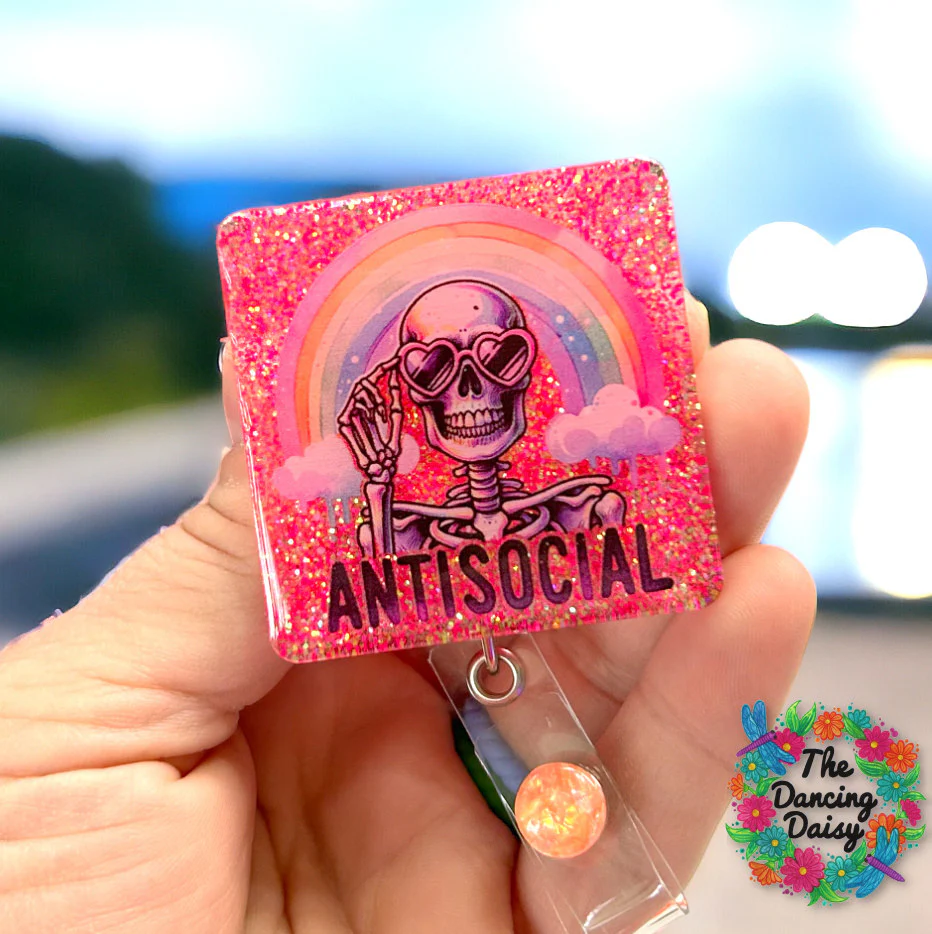 AntiSocial Skeleton UV DTF - Image 2