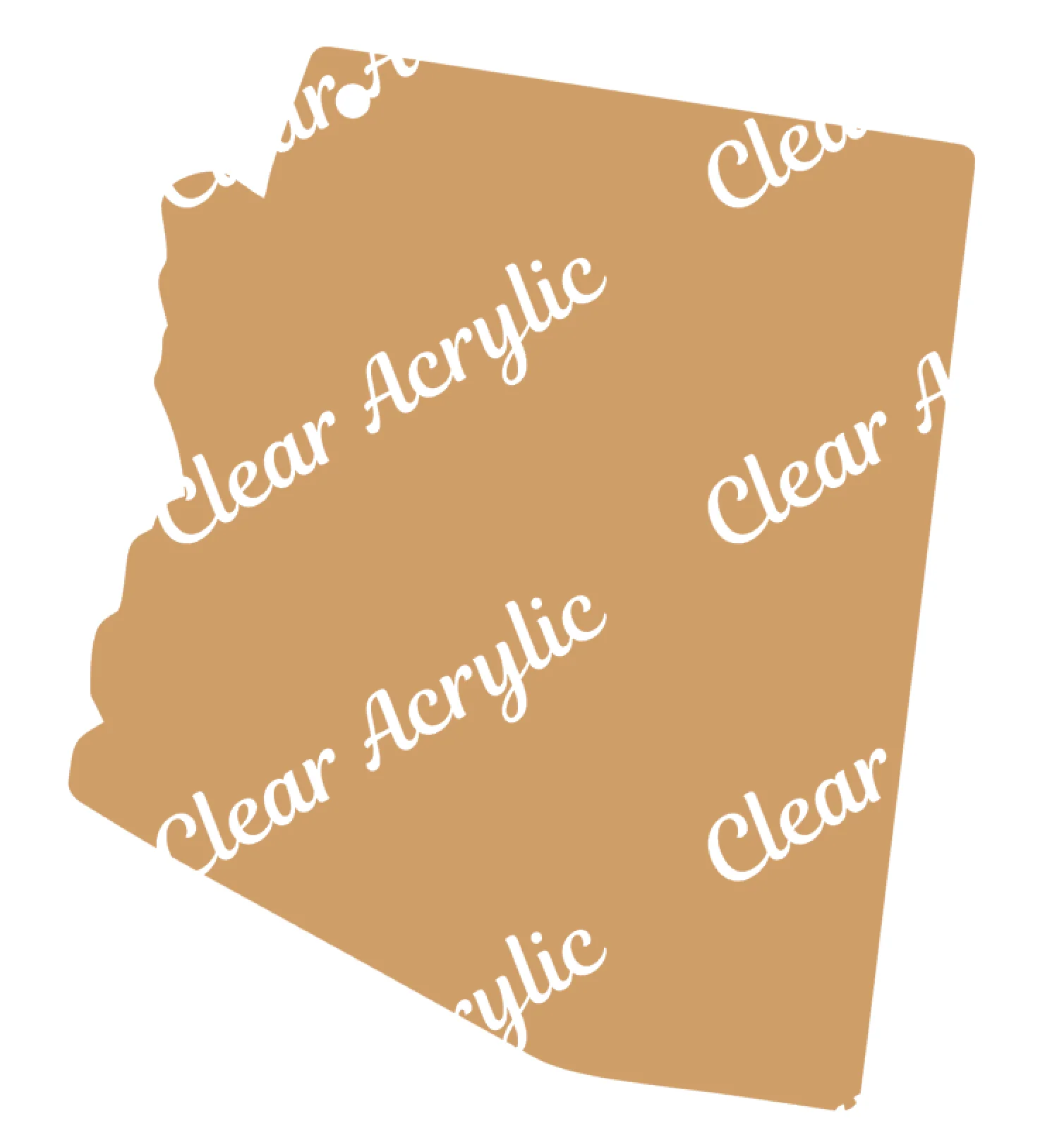 Arizona State Acrylic Blank