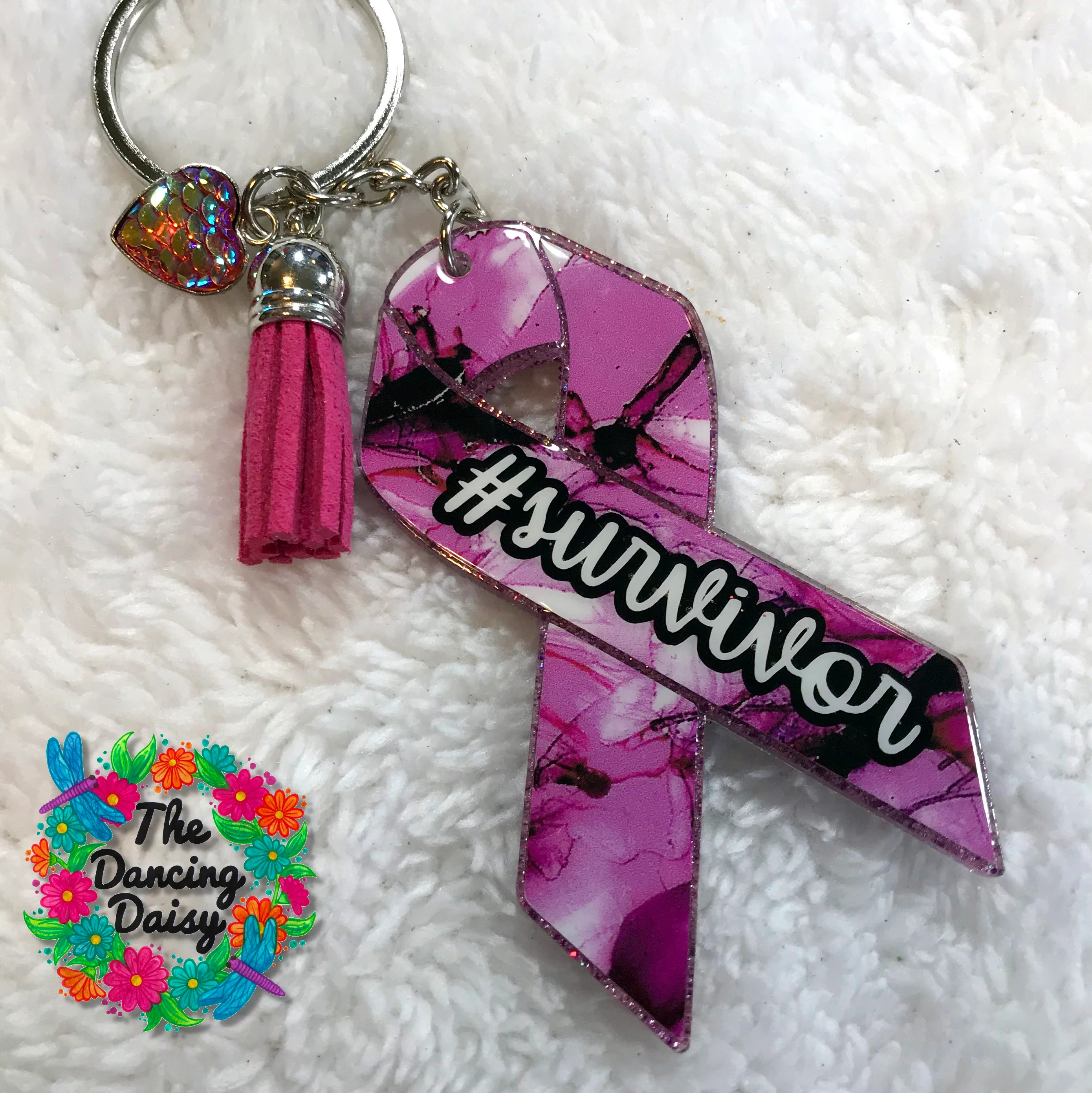 Awareness Ribbon #2 Acrylic Blank - Image 4