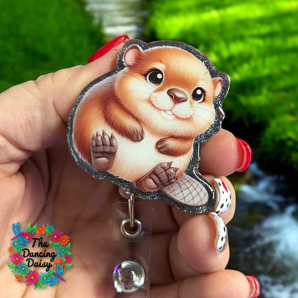 Baby Beaver Decal & Acrylic Blank COMBO - Image 2