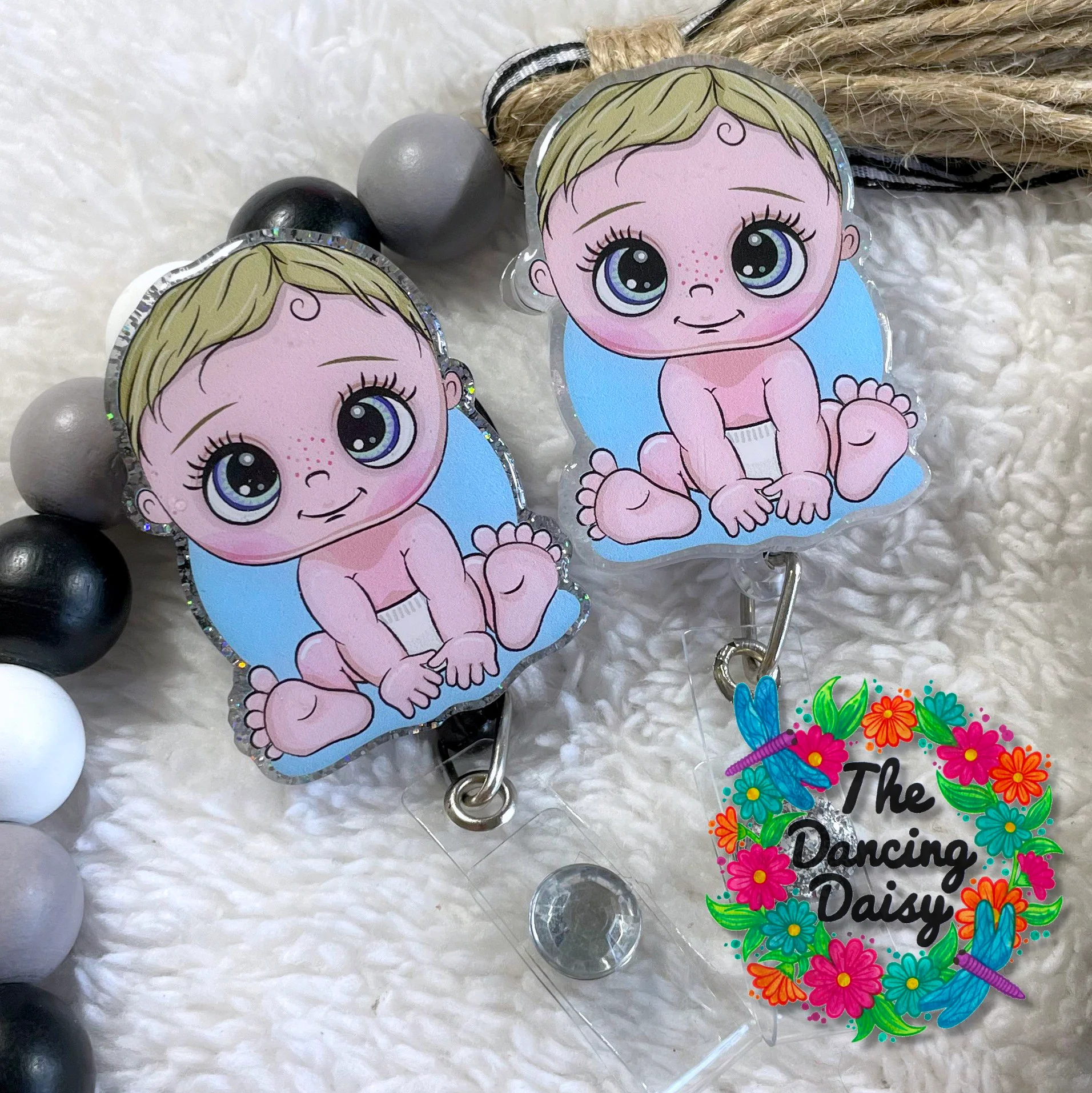 Baby Boy Decal & Acrylic Blank COMBO - Image 2