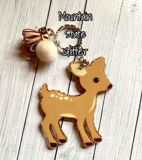 Baby Fawn Deer Acrylic Blank - Image 4