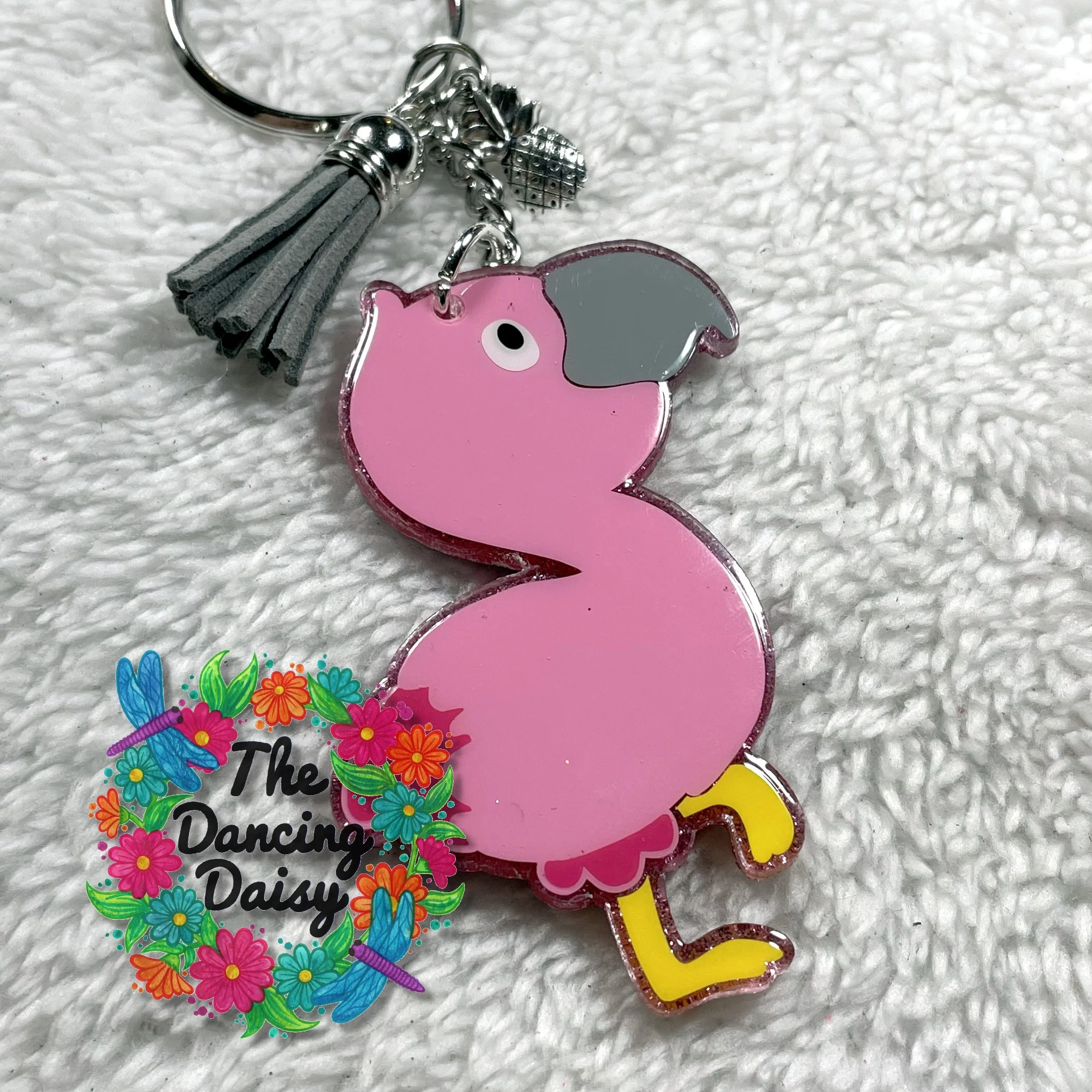 Baby Flamingo Acrylic Blank - Image 3