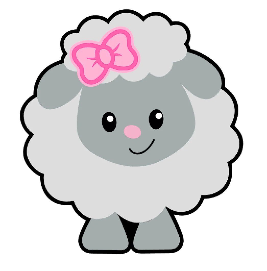 Baby Lamb Acrylic Blank - Image 2