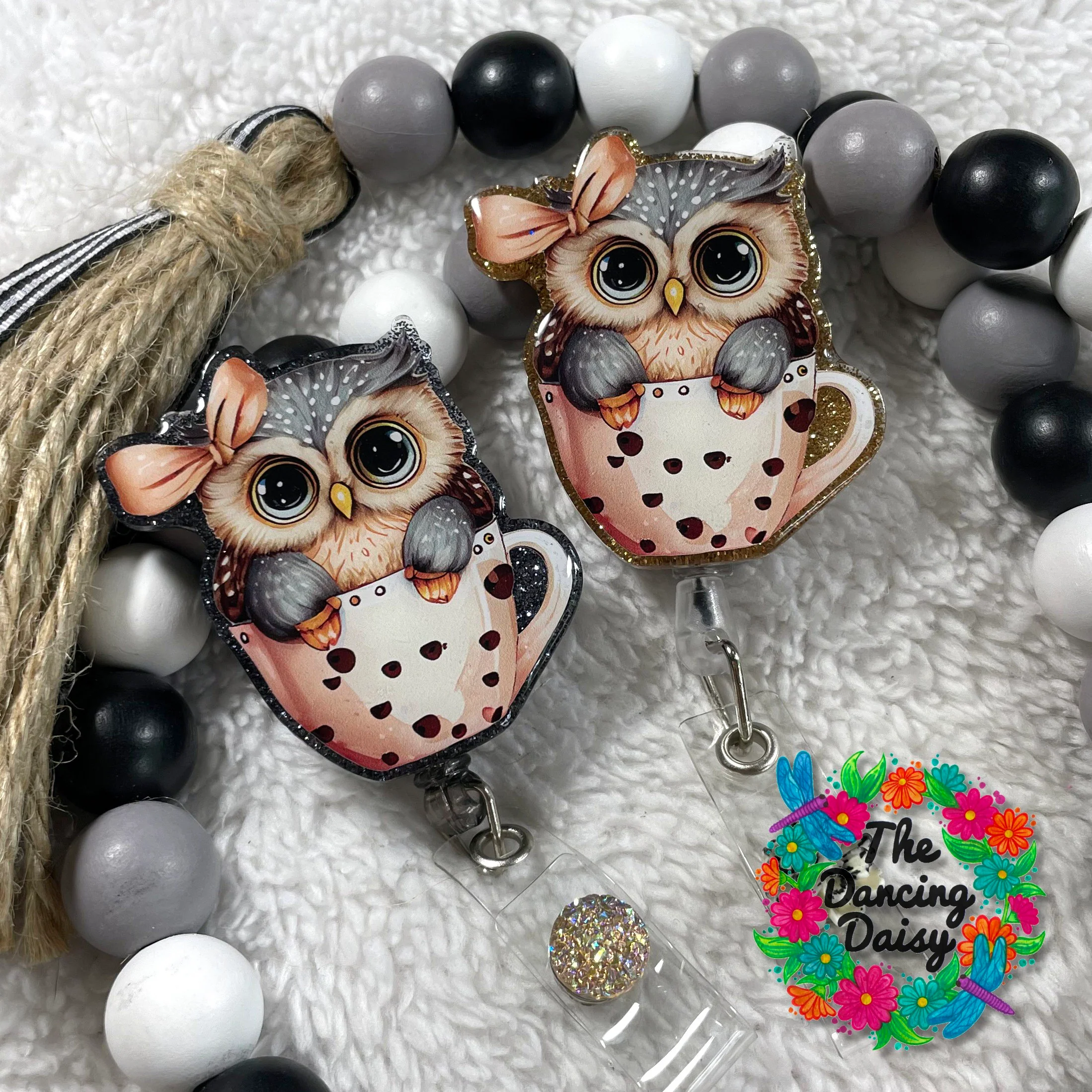 Baby Owl Girl Decal & Acrylic Blank COMBO - Image 2