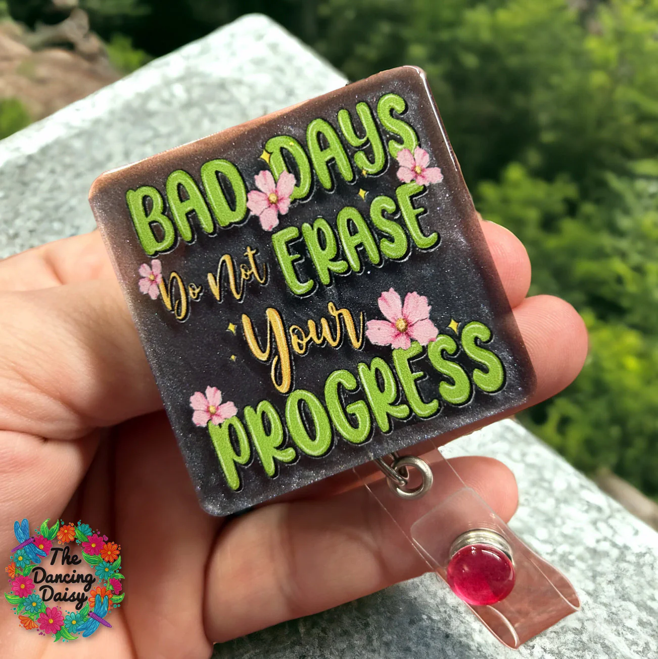 Bad Days Don't Erase Progress UV DTF - Image 2
