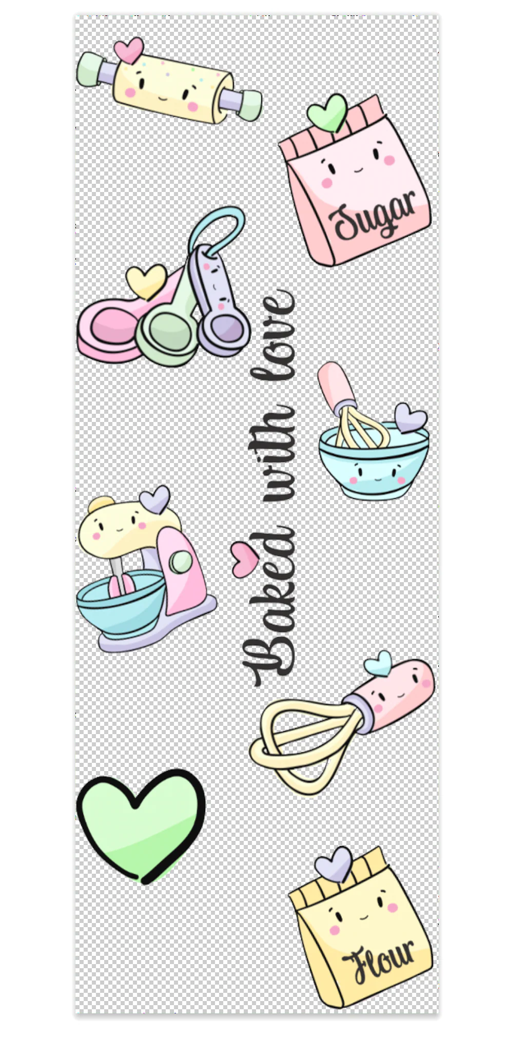 Baking Pen Wrap UV DTF