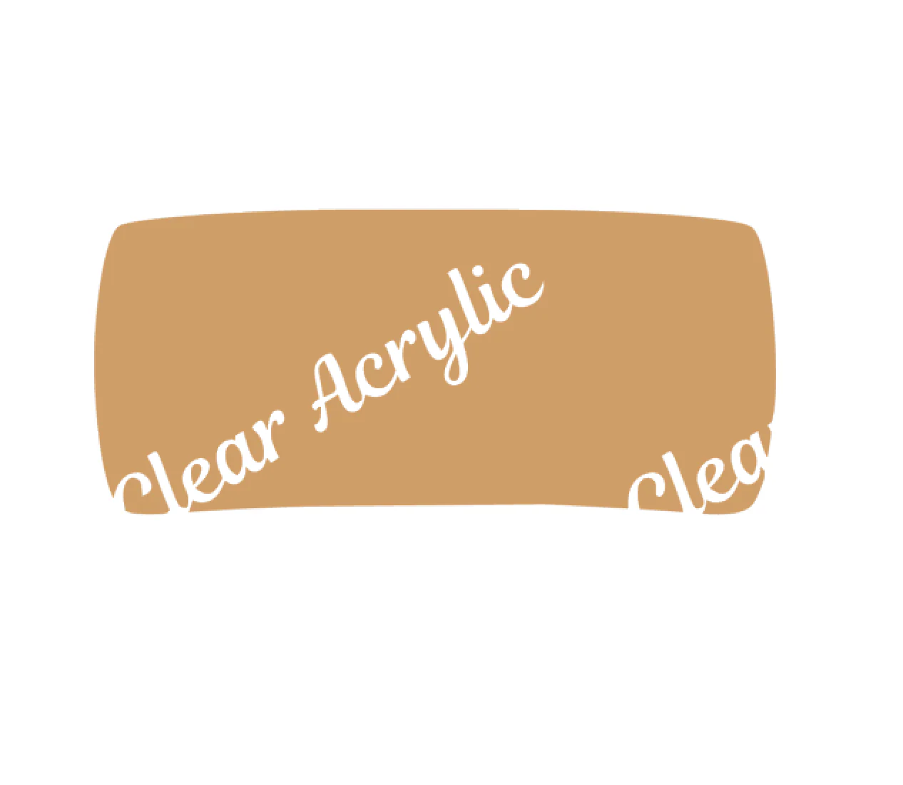 Bandaid Plain (no bow) Badge Reel Blank