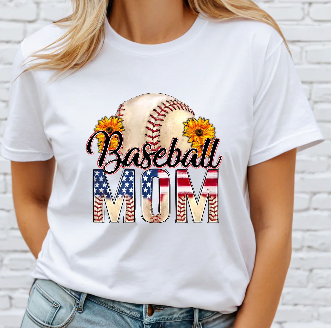 Baseball Mom DTF Transfer