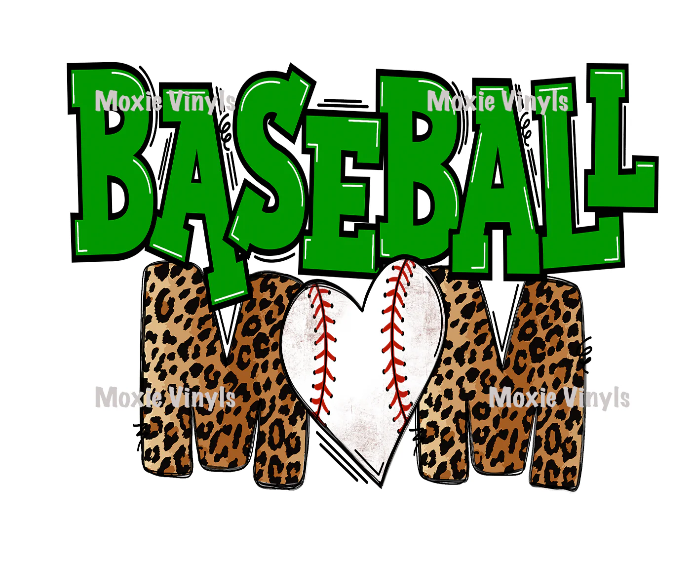 Baseball Mom UV DTF