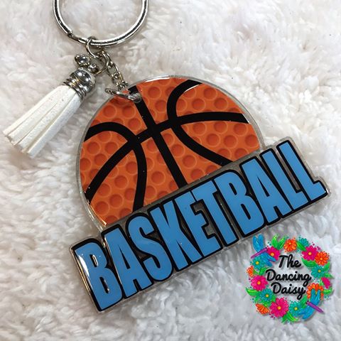 Basketball Ball Word Acrylic Blank - Image 3