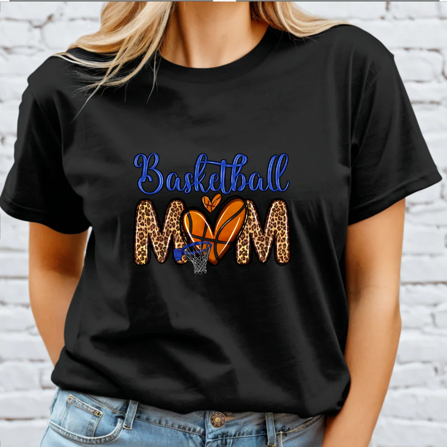 Basketball MOM DTF Transfer