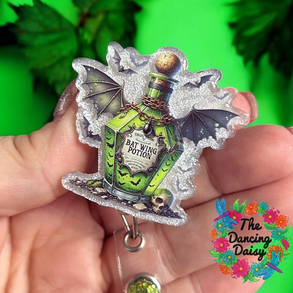 Bat Wing Potion Decal & Acrylic Blank COMBO - Image 2