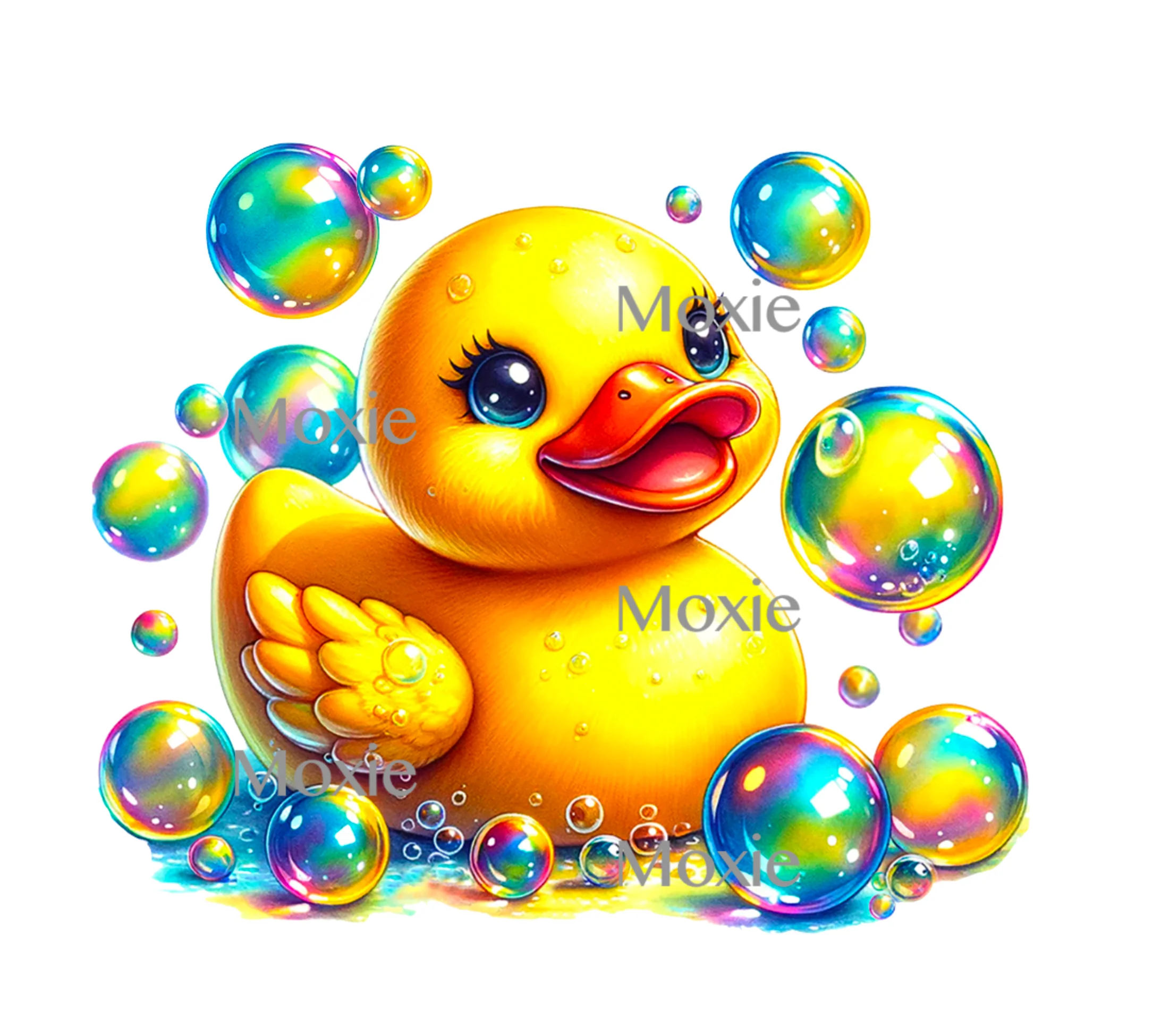 Duck Bubbles Decal & Acrylic Blank COMBO
