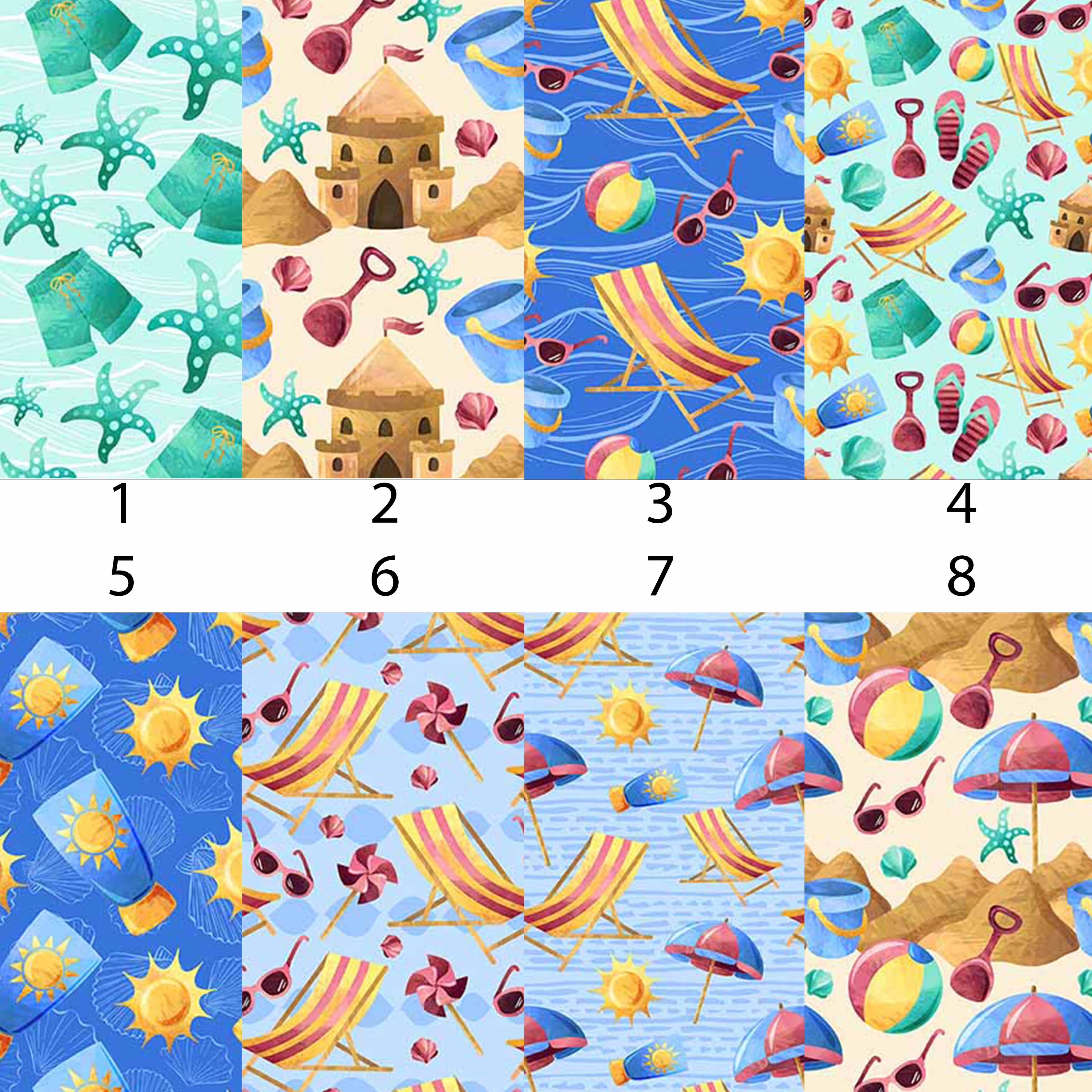 Beach Patterns Vinyl