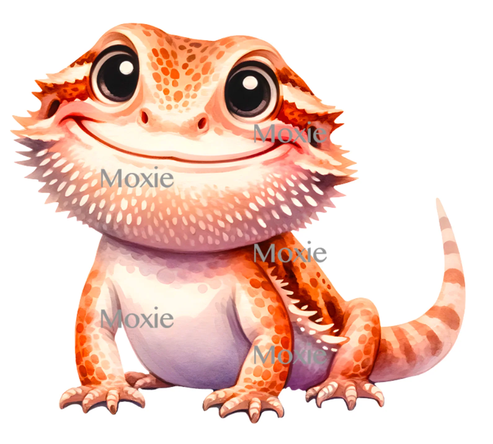 Bearded Dragon Decal & Acrylic Blank COMBO