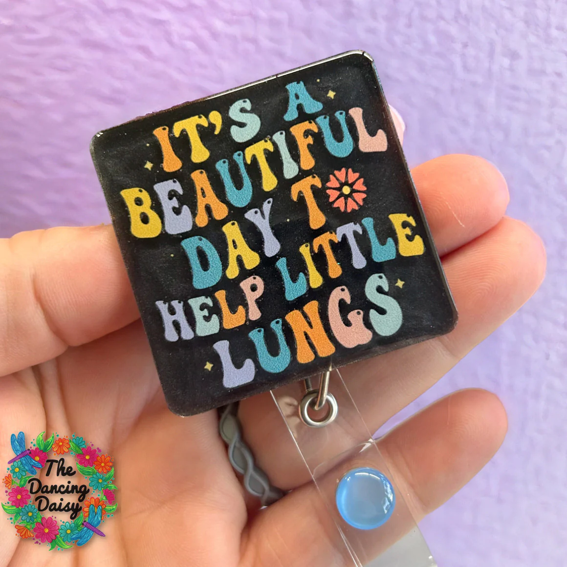 Beautiful Day Help Little Lungs UV DTF - Image 2