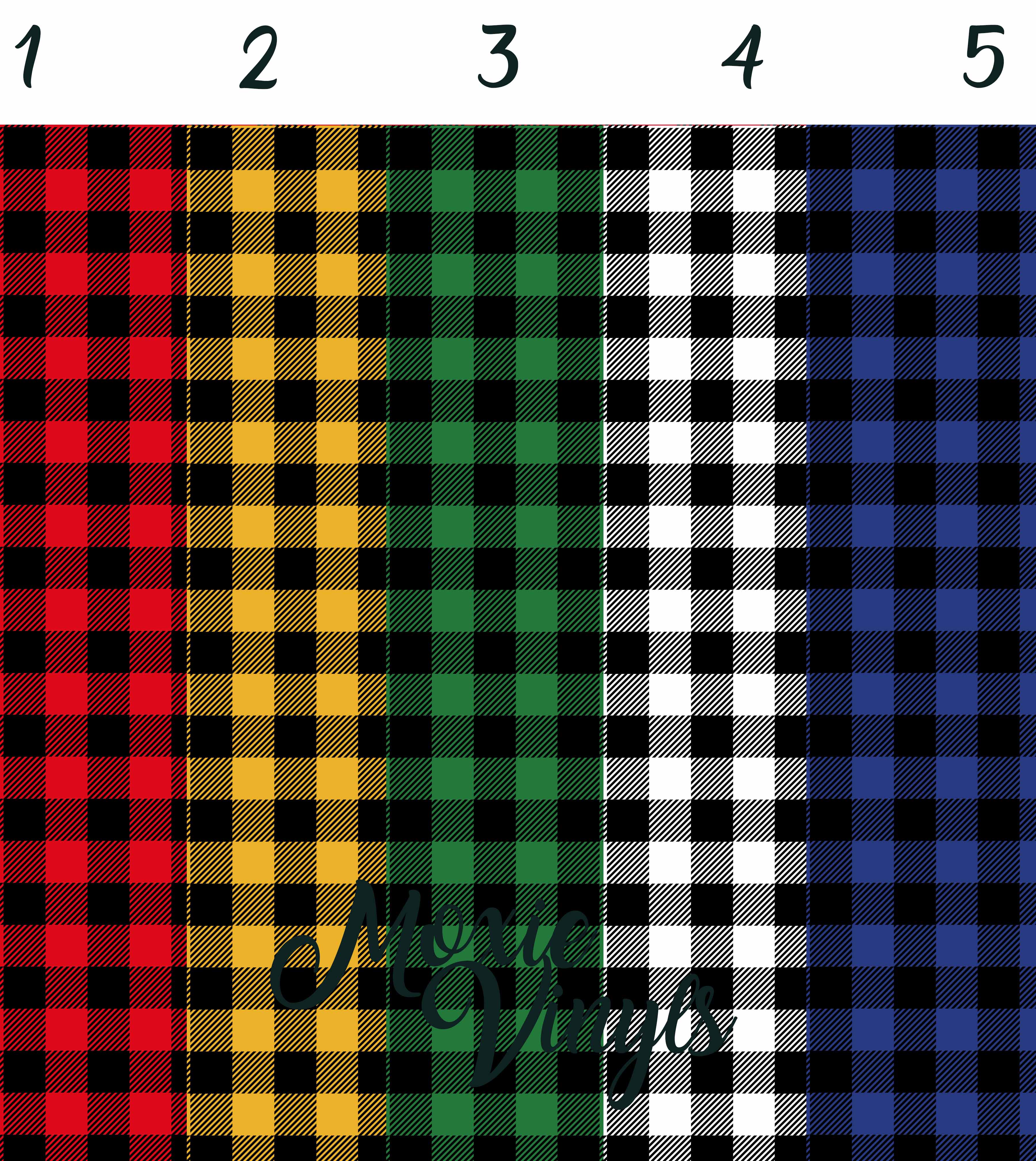 Buffalo Plaid Vinyl