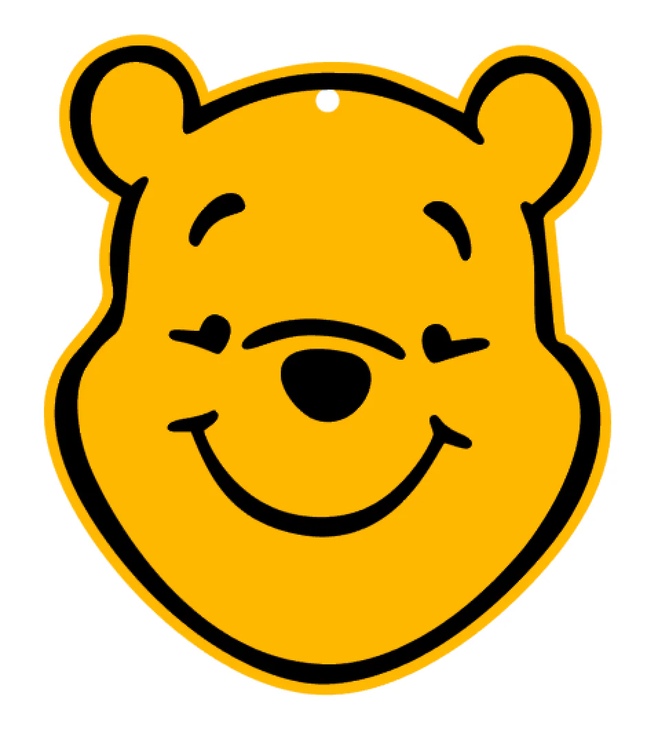 Cartoon Bear Head Acrylic Blank - Image 2