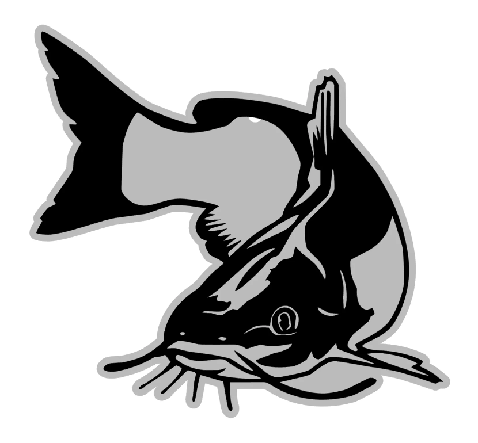 Catfish Acrylic Blank - Image 2