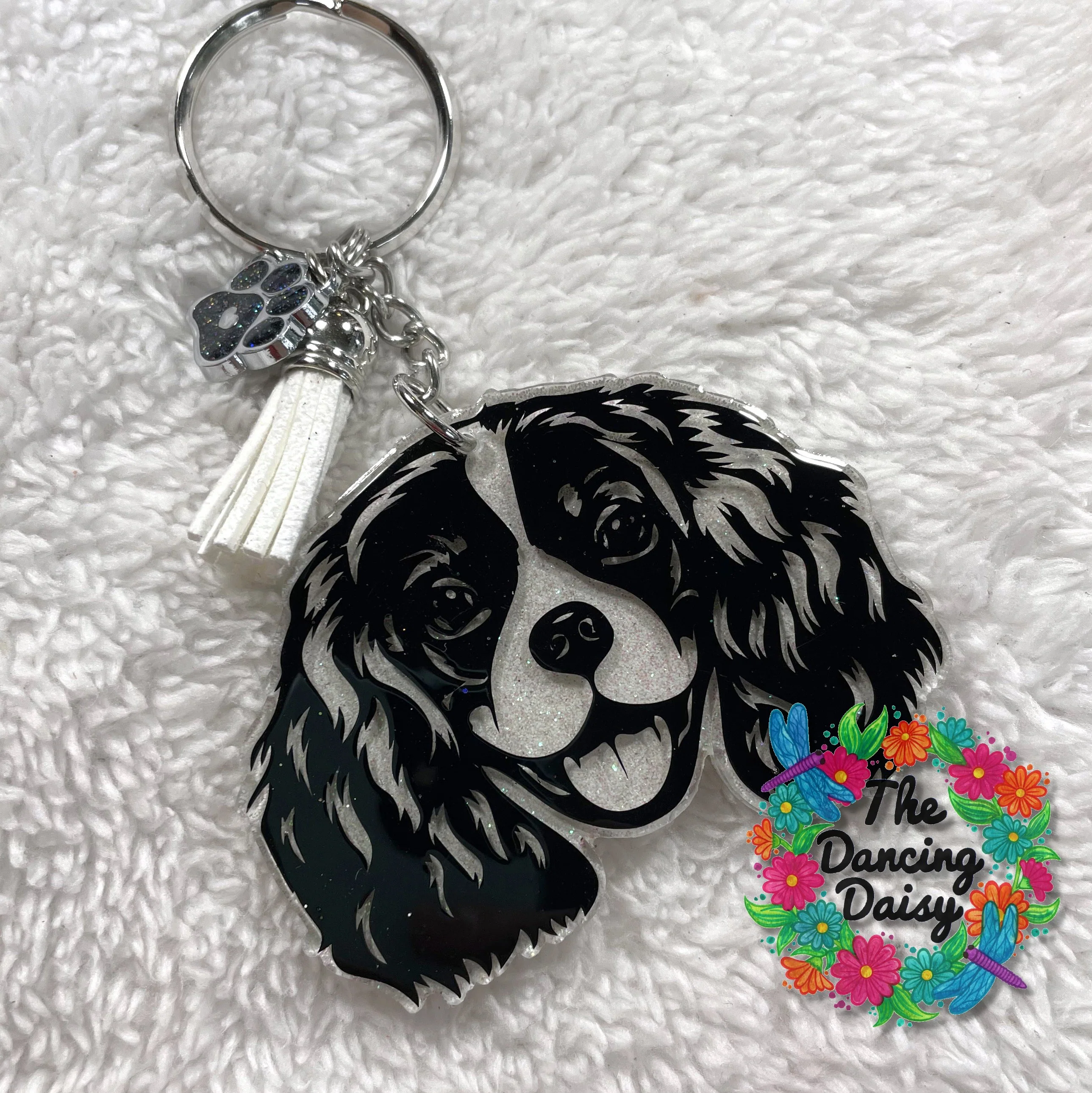 Cavalier King Charles Face Acrylic Blank - Image 3