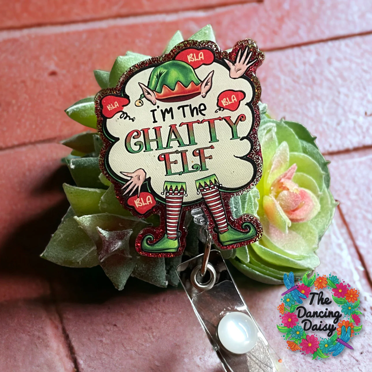 Chatty Elf Decal & Acrylic Blank COMBO - Image 2