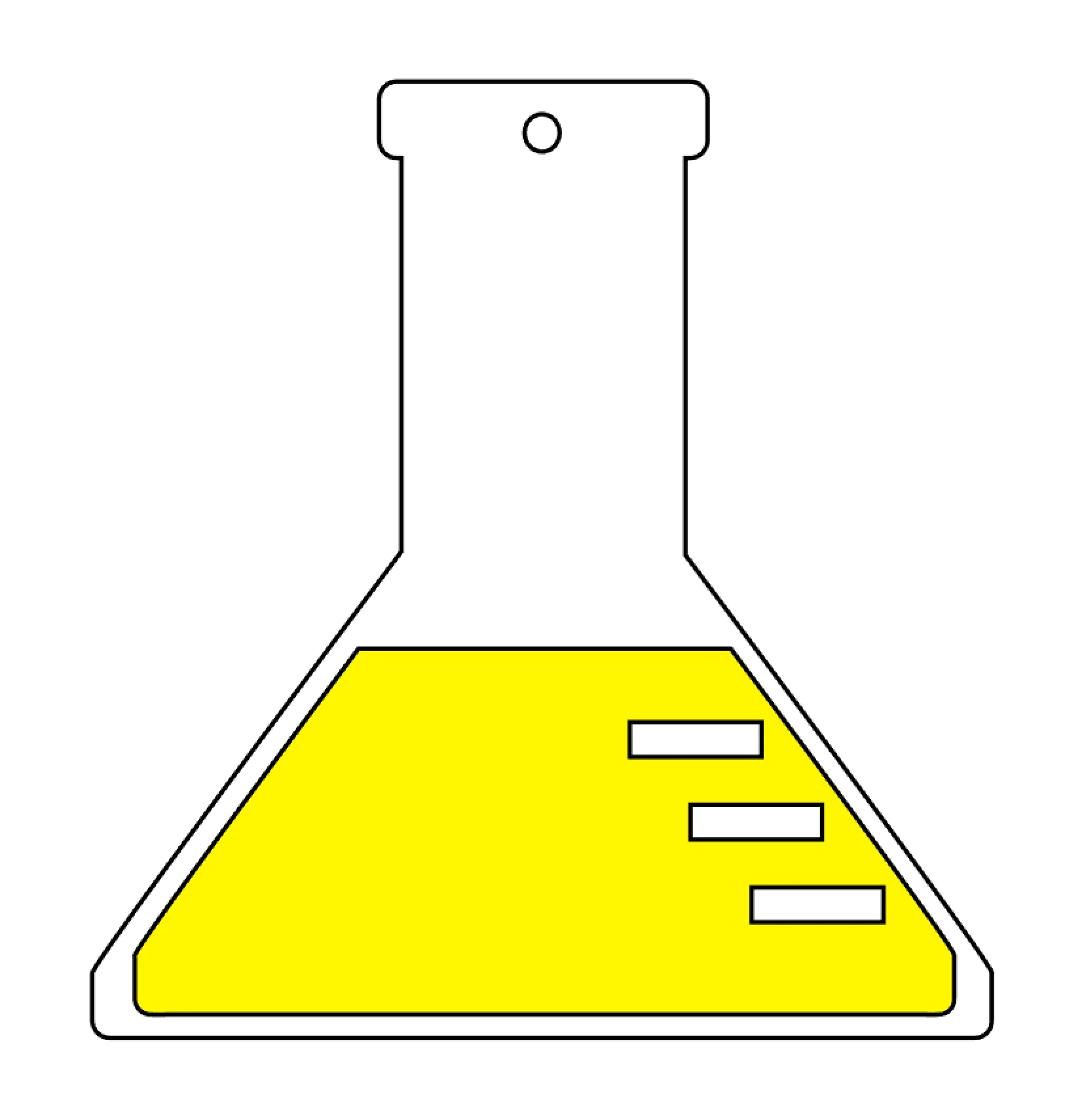 Chemistry Beaker Acrylic Blank - Image 2