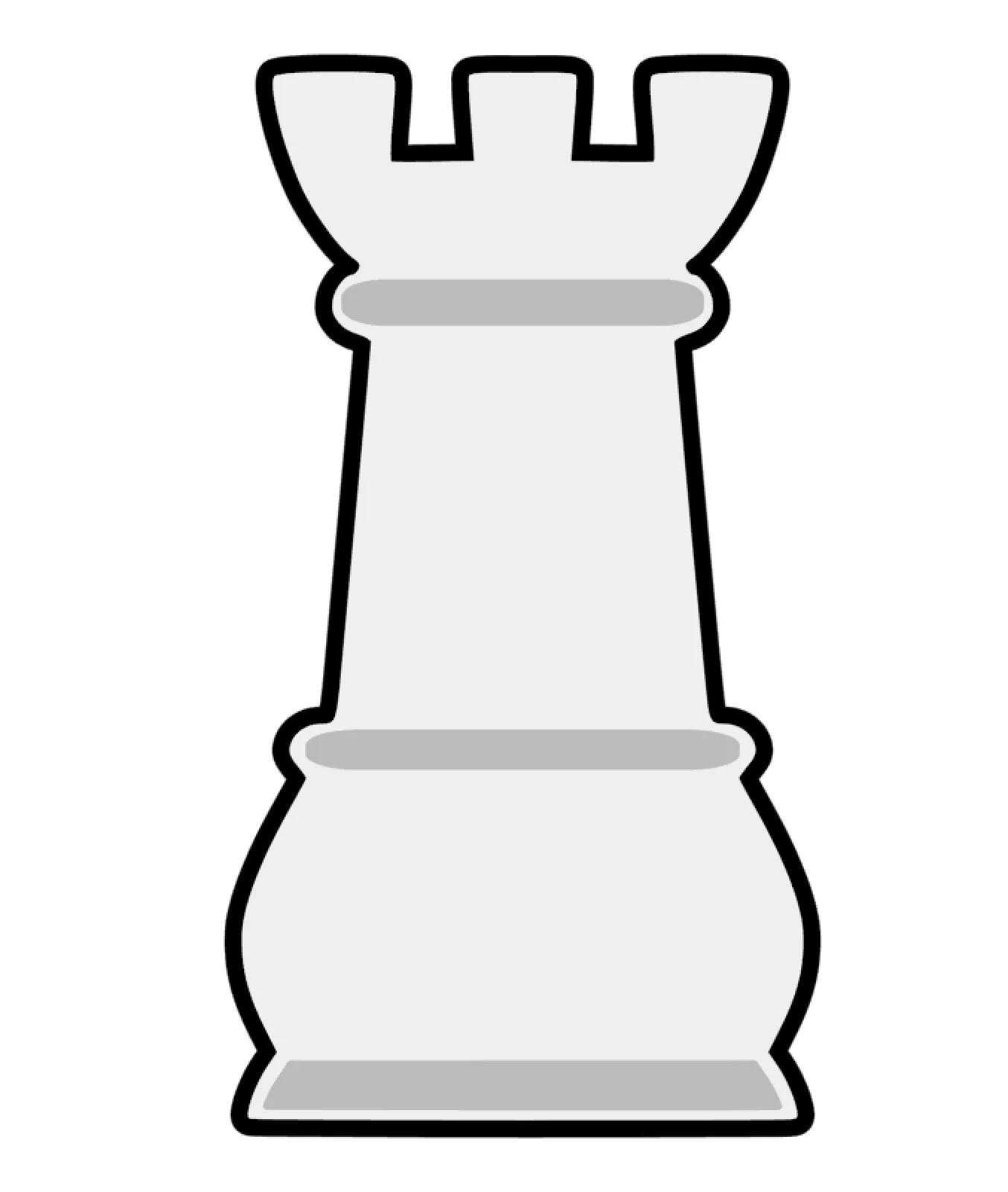 Chess Rook Acrylic Blank - Image 2
