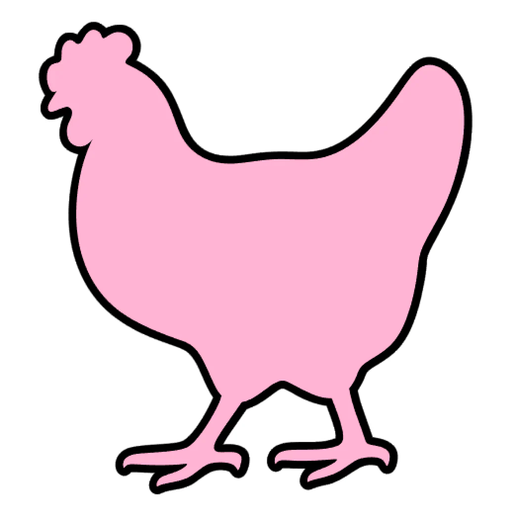 Chicken Acrylic Blank - Image 2
