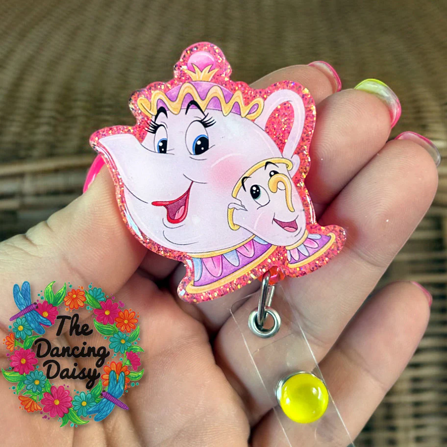 Chip Teacup Decal & Acrylic Blank COMBO - Image 2