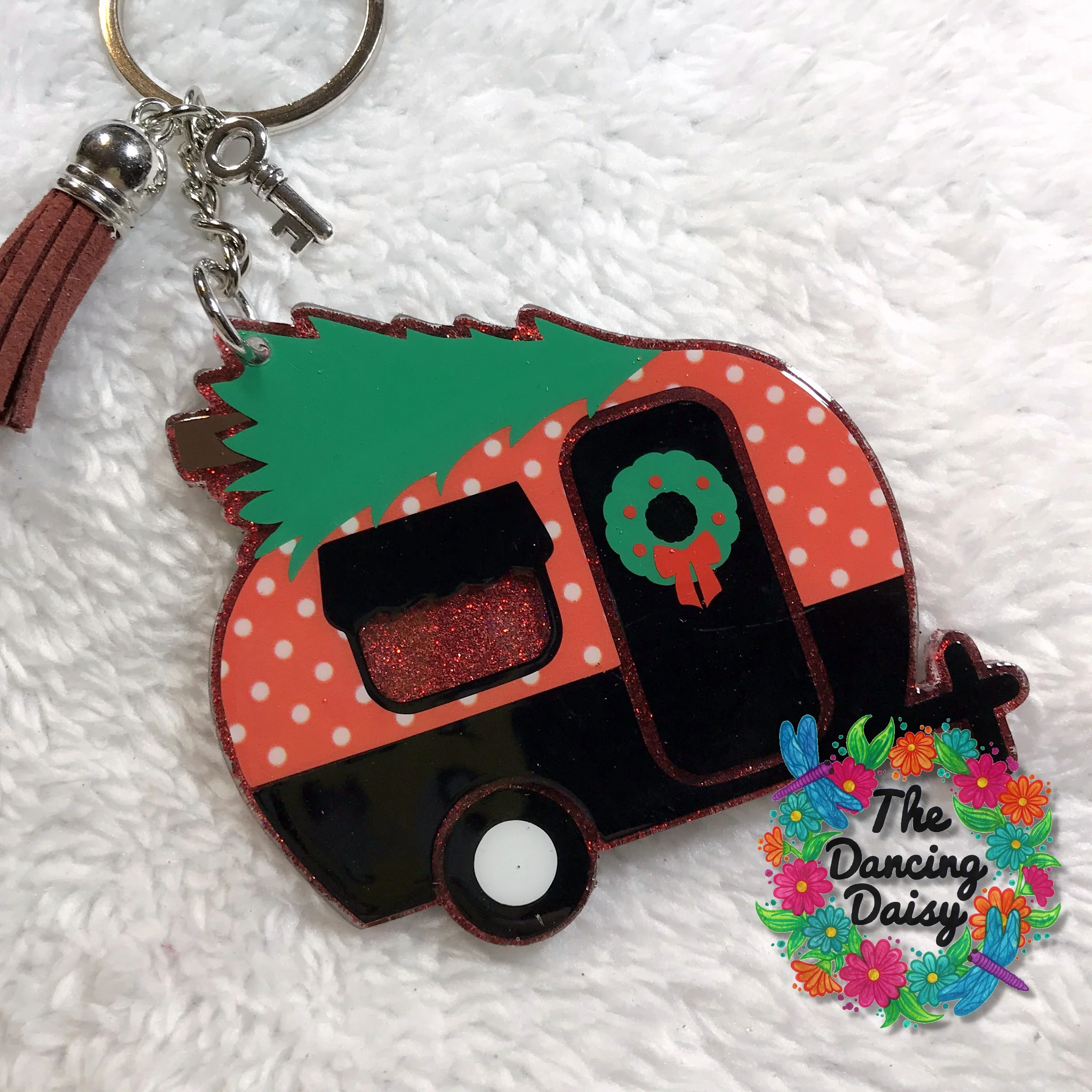 Christmas Camper Acrylic Blank - Image 3