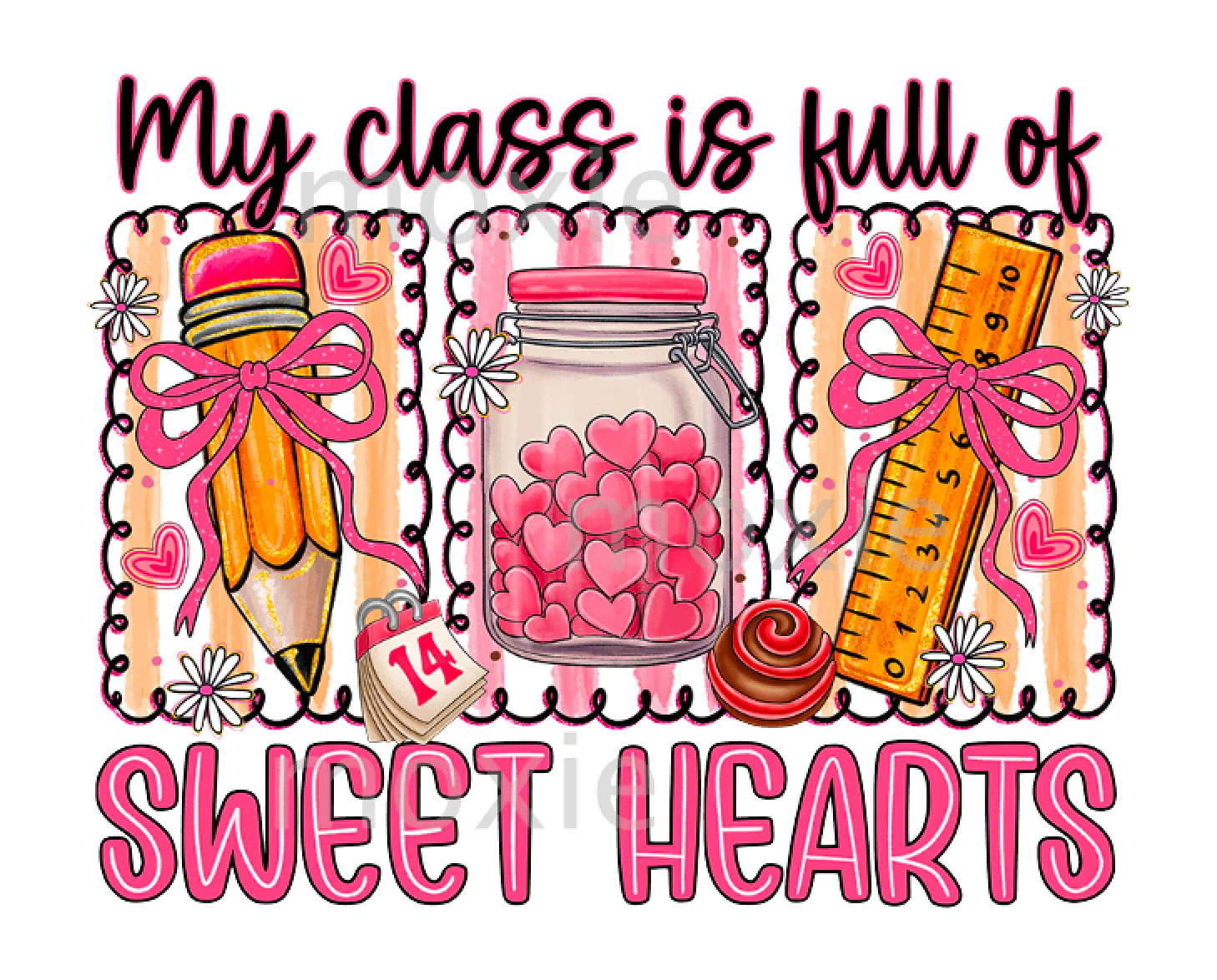 Class Sweethearts Decal & Acrylic Blank COMBO