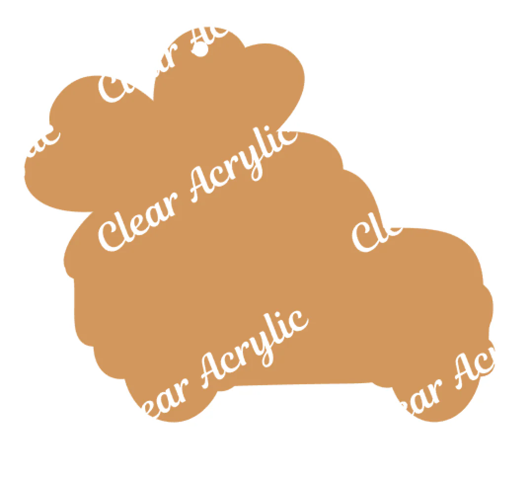 Clover Vintage Truck Acrylic Blank