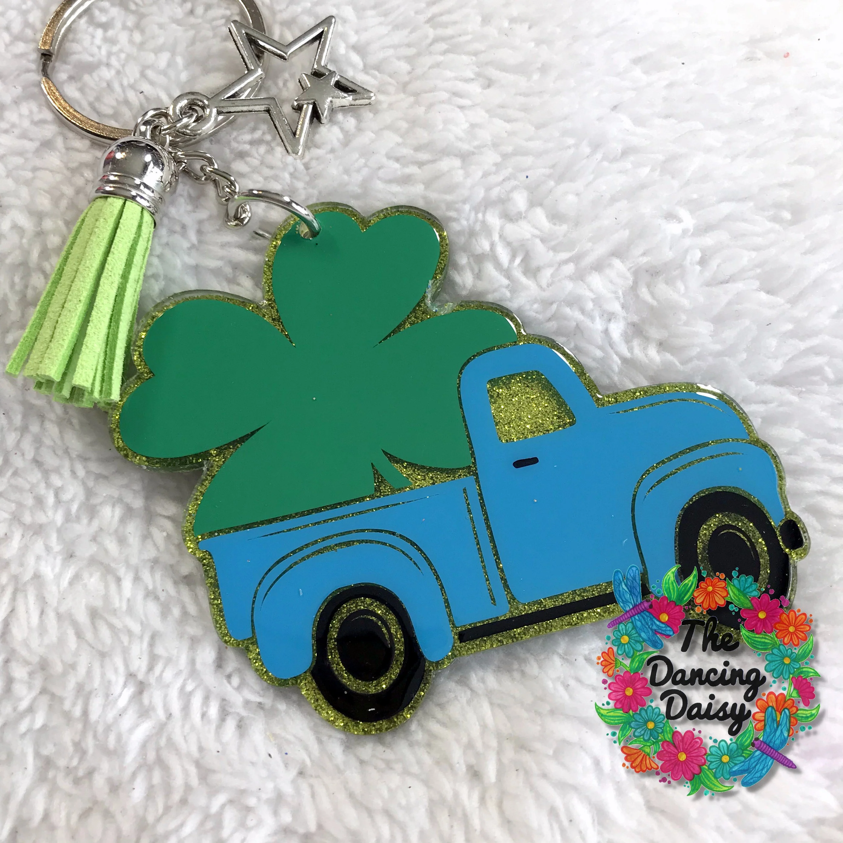 Clover Vintage Truck Acrylic Blank - Image 3