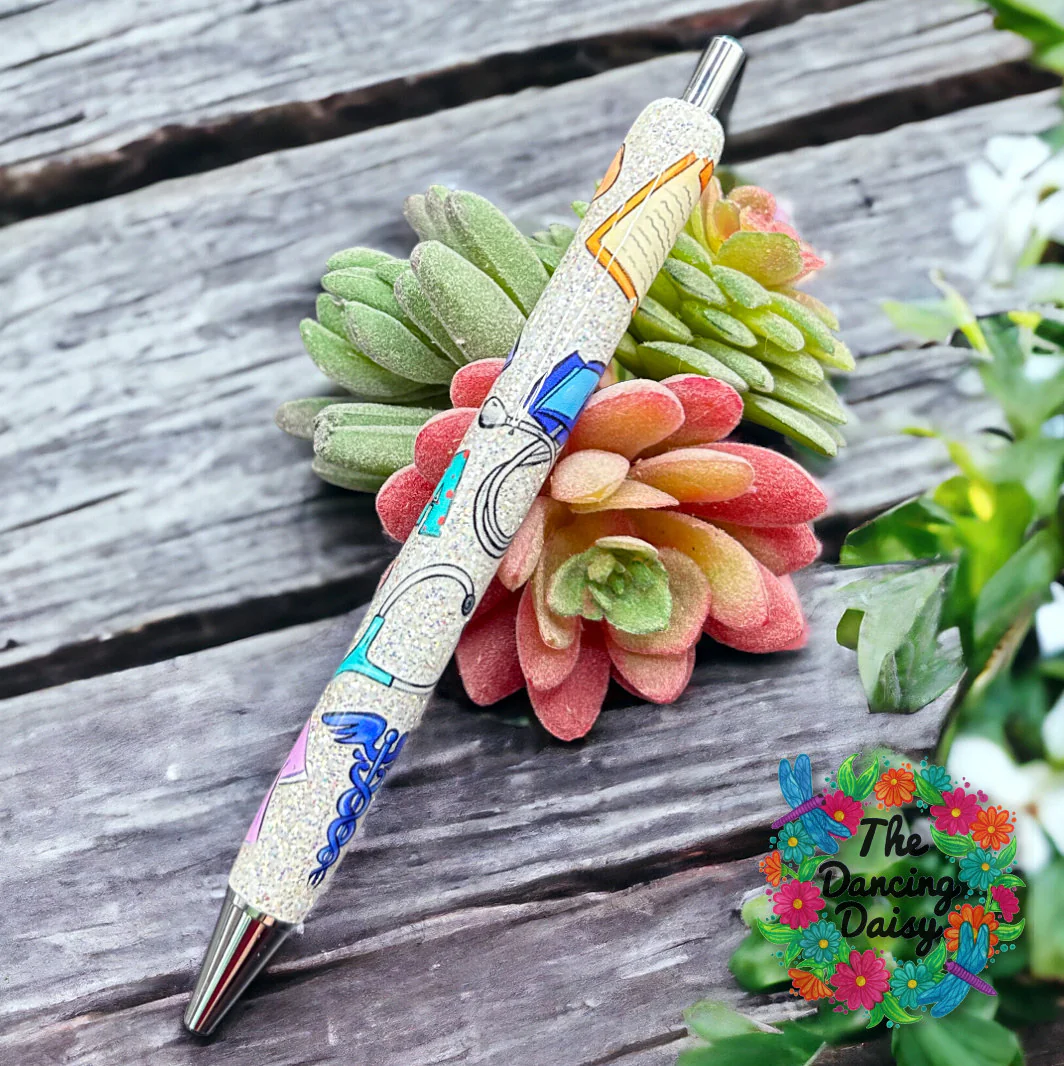 CMA Nurse Pen Wrap UV DTF - Image 3