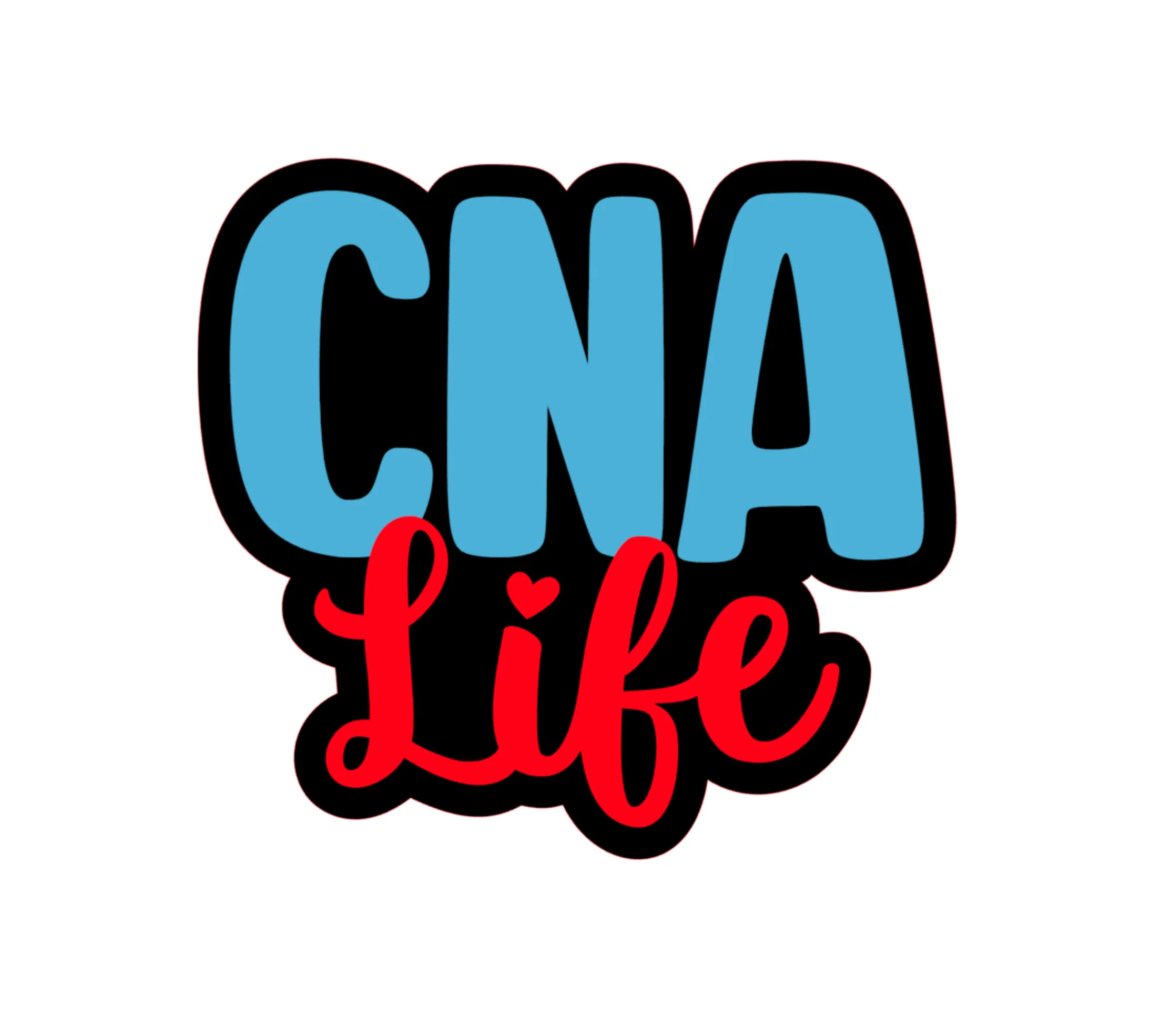 CNA Life Badge Reel Blank
