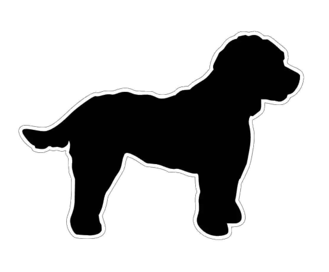 Cockapoo Dog Acrylic Blank - Image 2