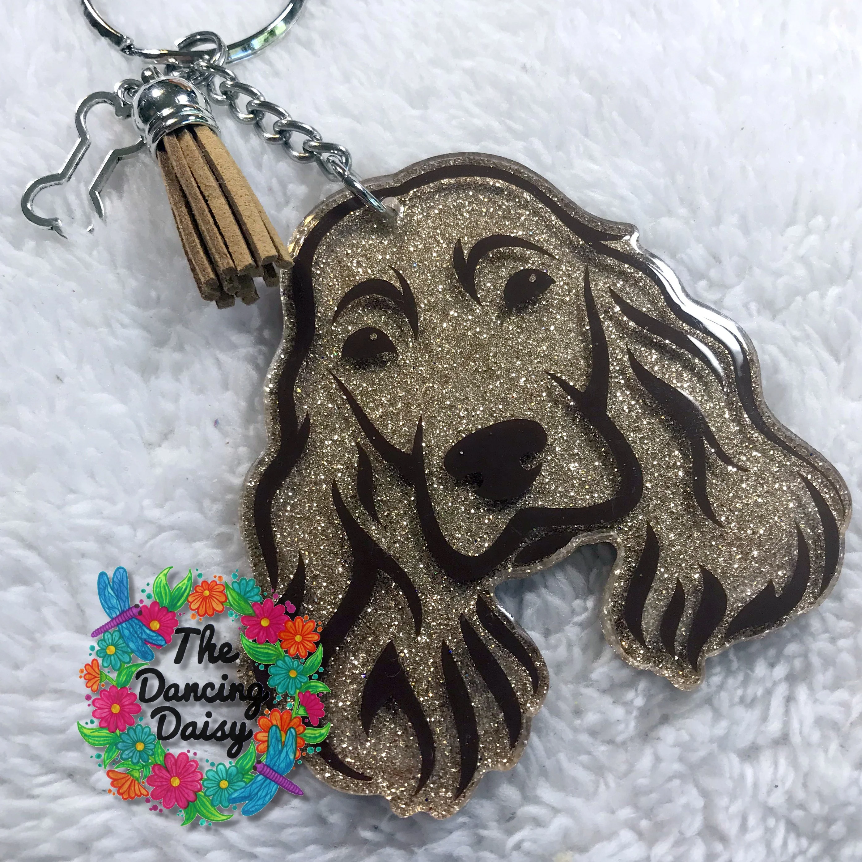 Cocker Spaniel Face Dog Acrylic Blank - Image 3