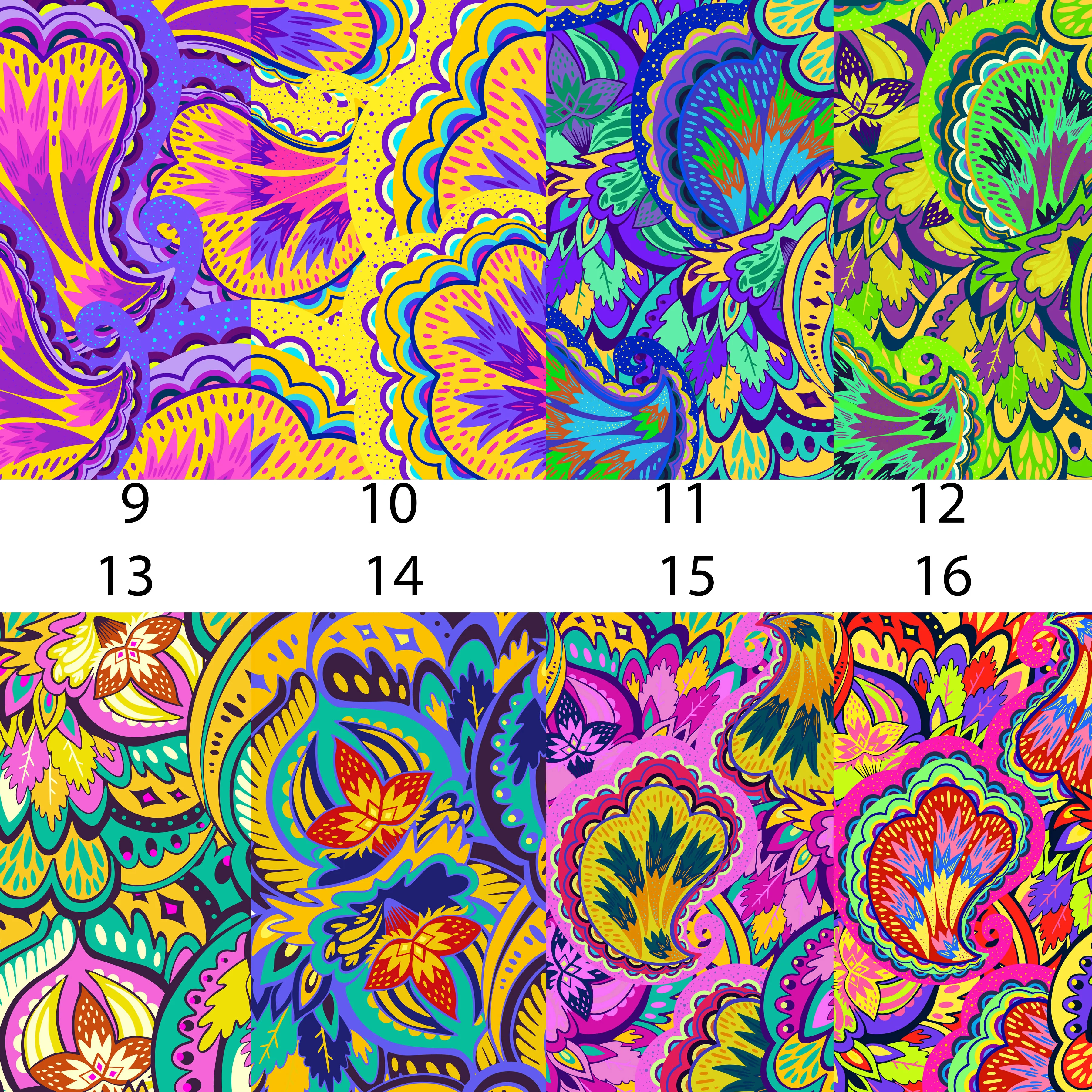 Colorful Psychedelic Vinyl