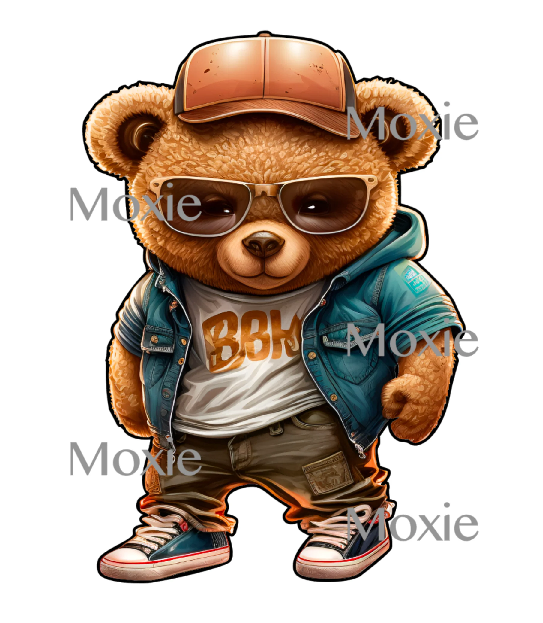 Cool Bear Decal & Acrylic Blank COMBO