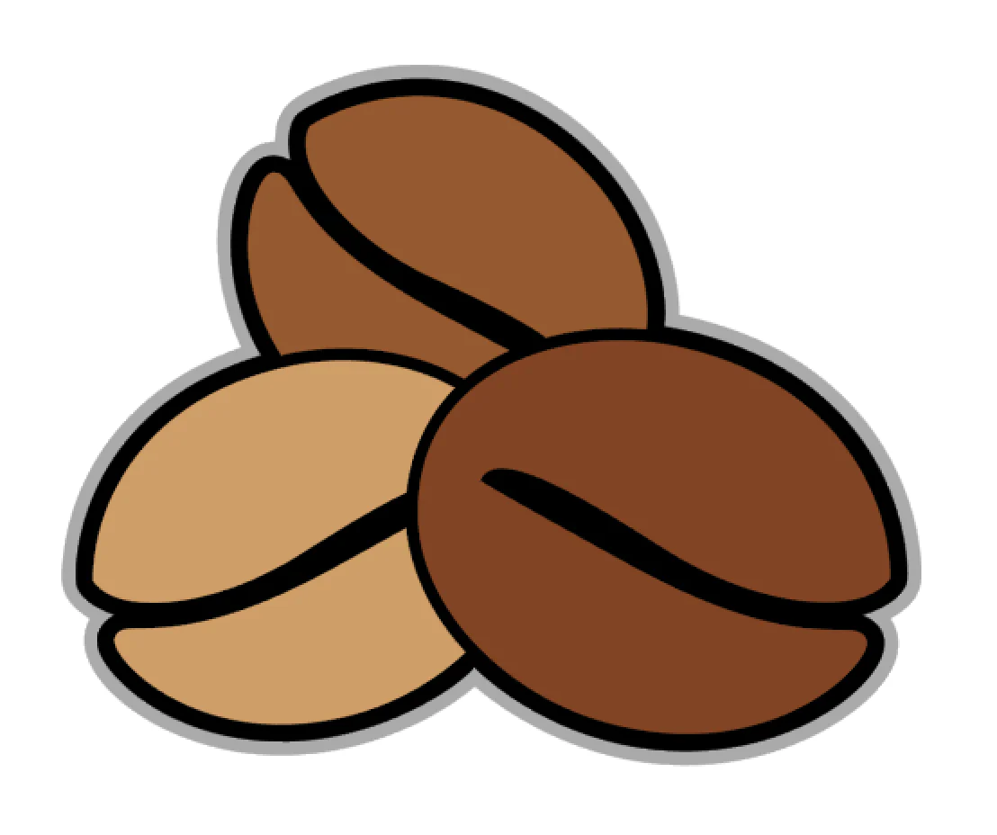 Coffee Beans Acrylic Blank - Image 2